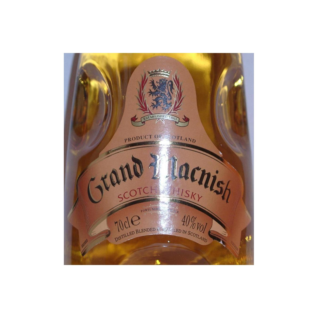 Grand Macnish Blended Malt Whisky 2