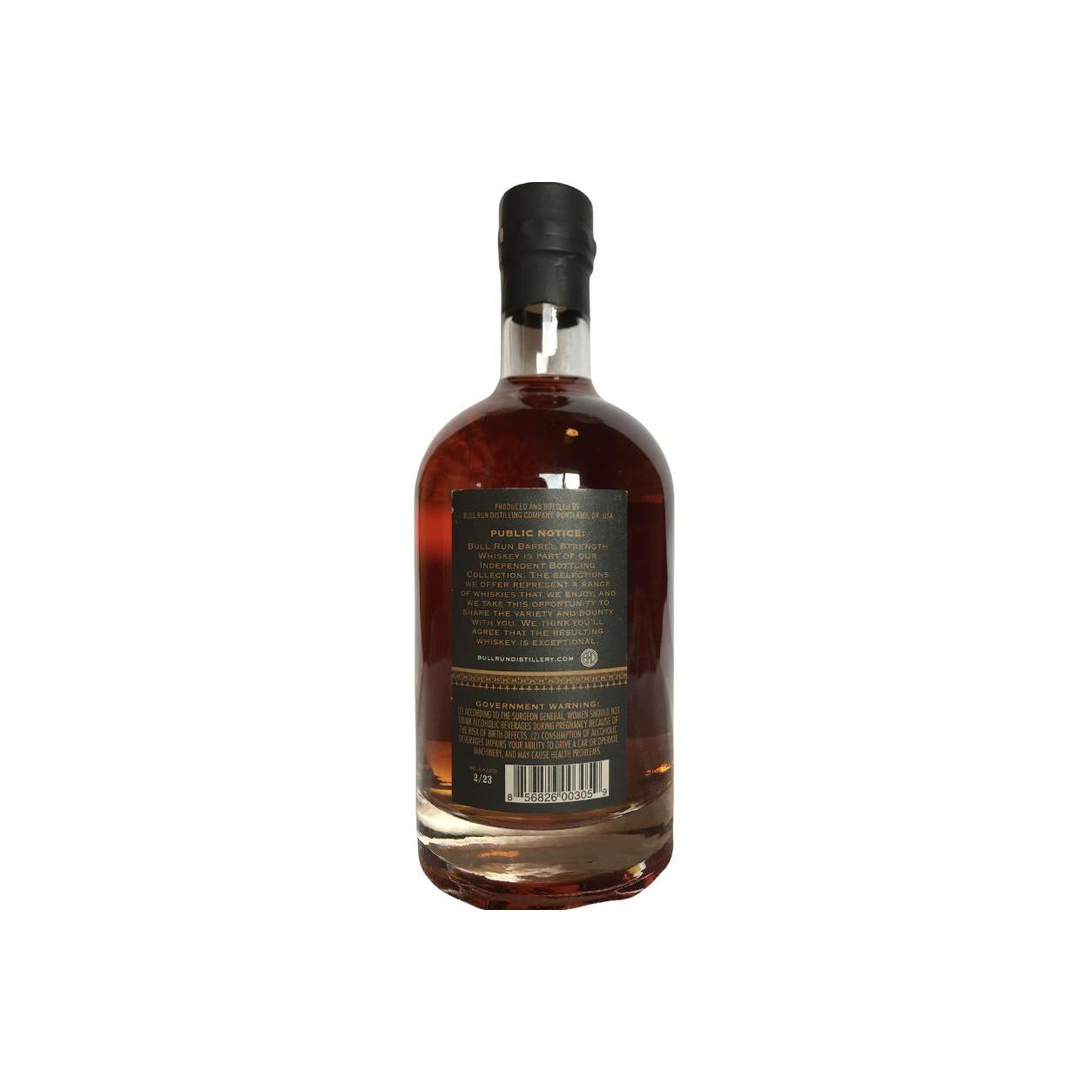 Bull Run Straight Bourbon Whiskey 2