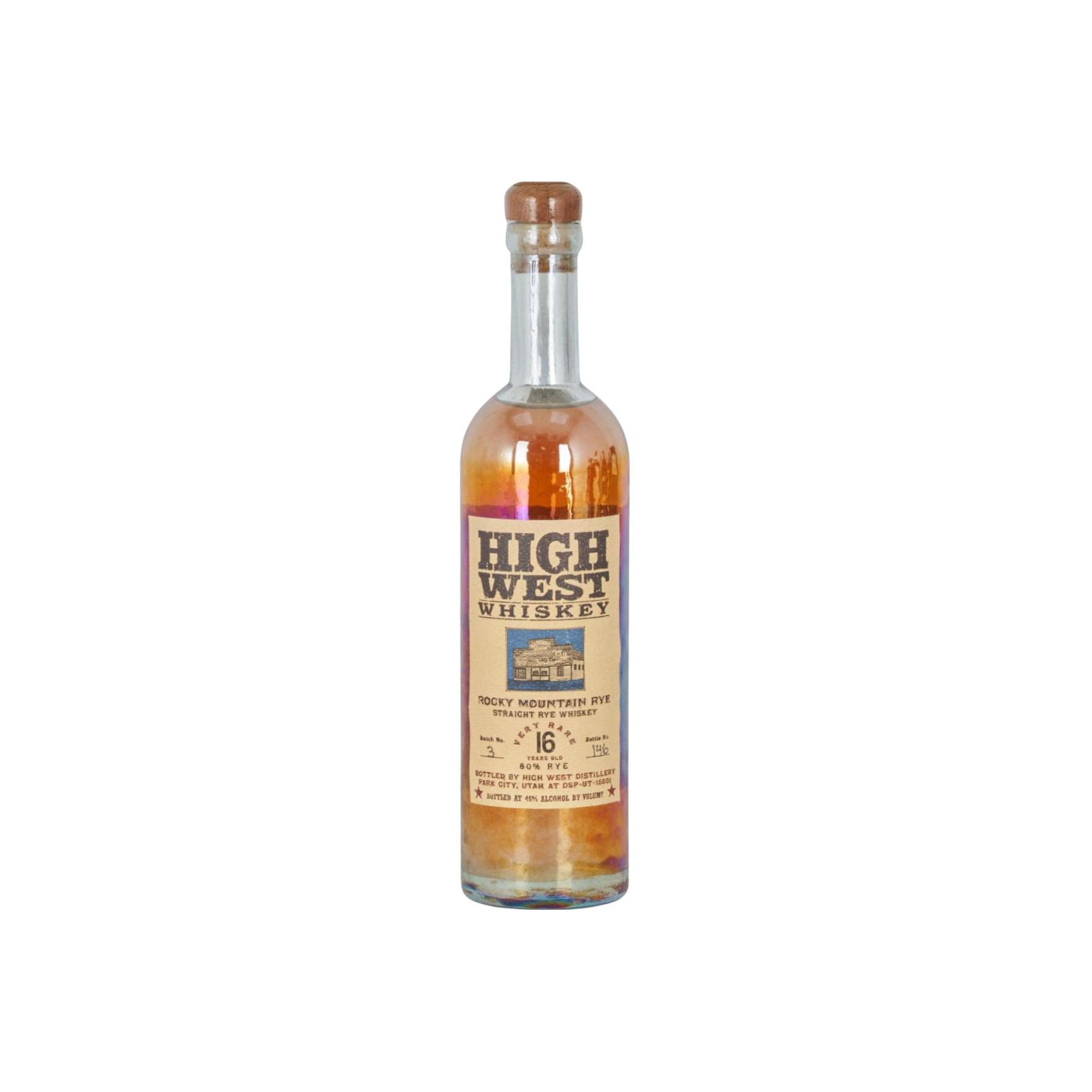 High West 16 Years Rye Whisky
