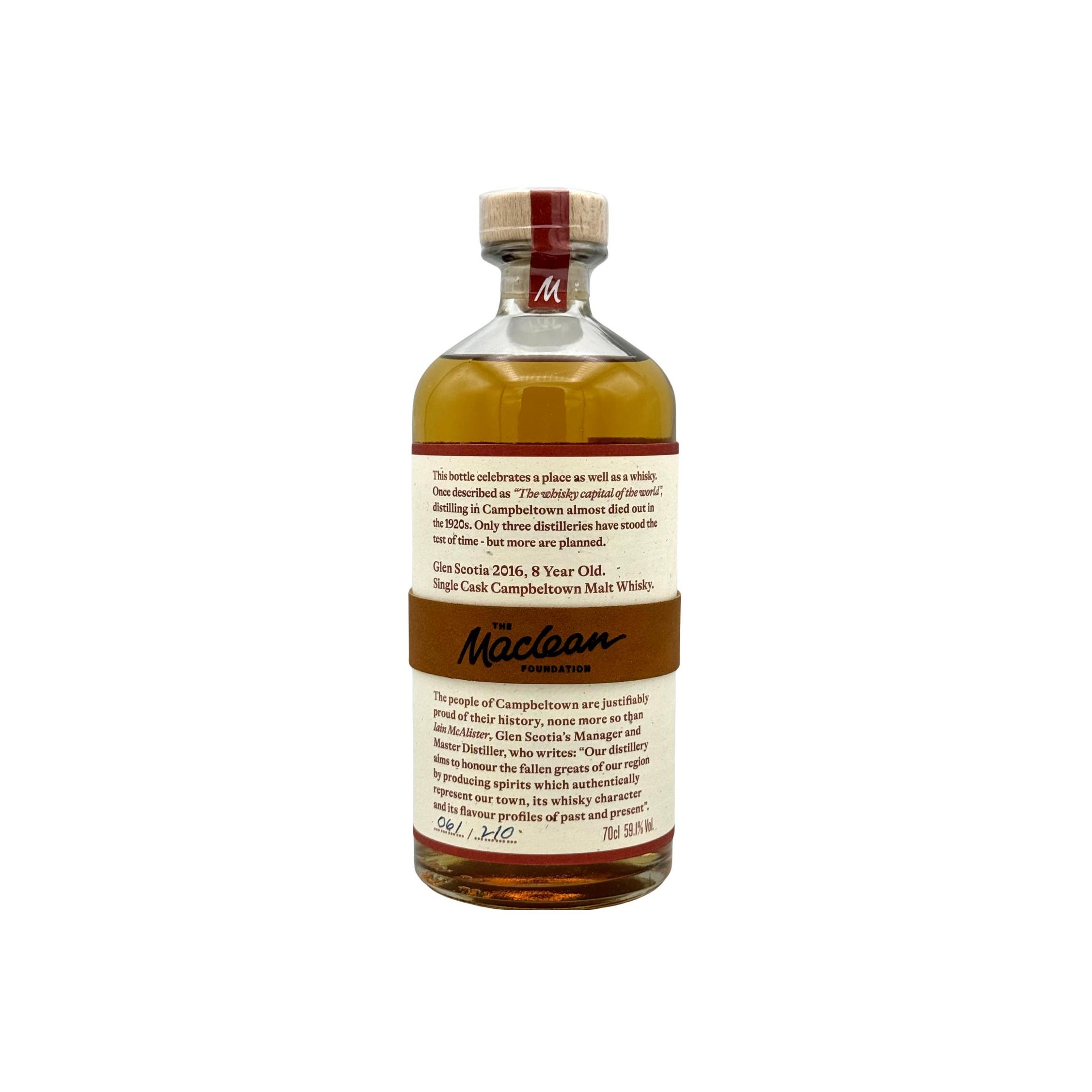 Glen Scotia 2016 8 Years Single Malt Whisky