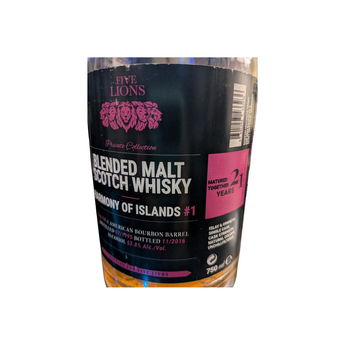 Blended Malt Scotch Whisky 1995 FL