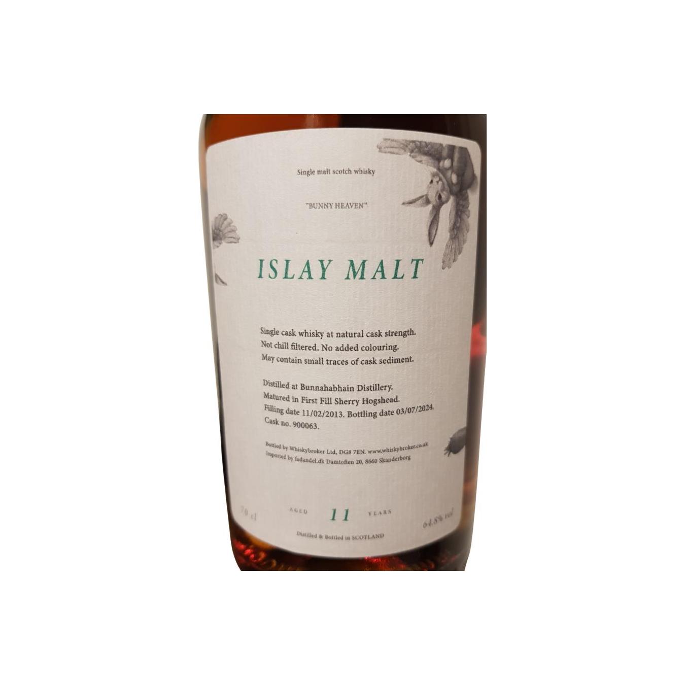 Bunnahabhain 2013 11 Years Single Malt Whisky 2