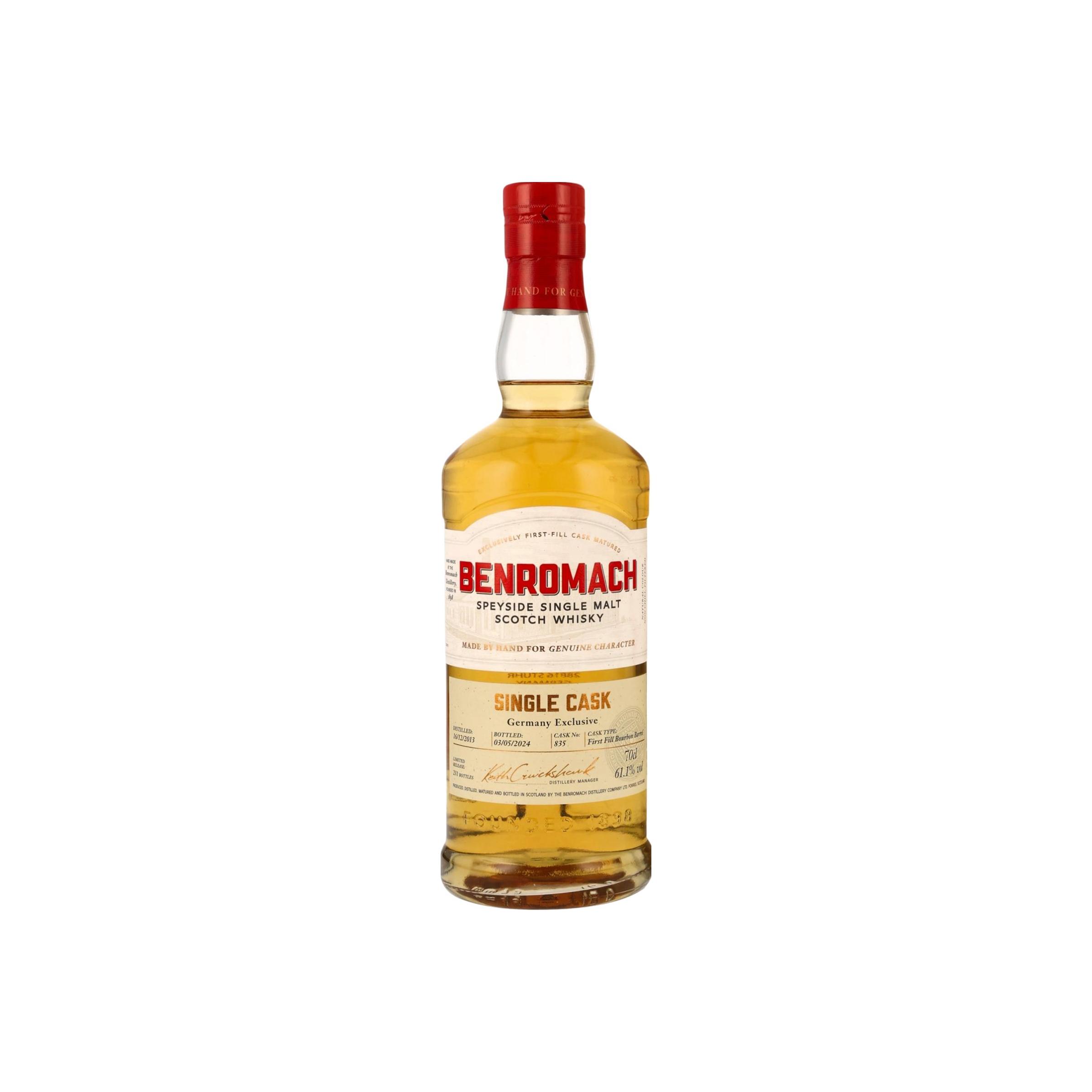 Benromach Single Cask 2013 Single Malt Whisky