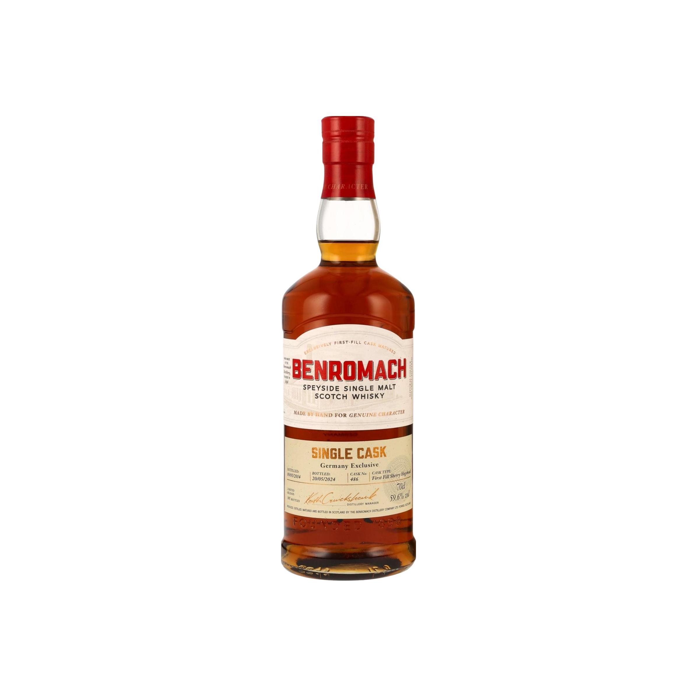 Benromach Single Cask 2014 Single Malt Whisky