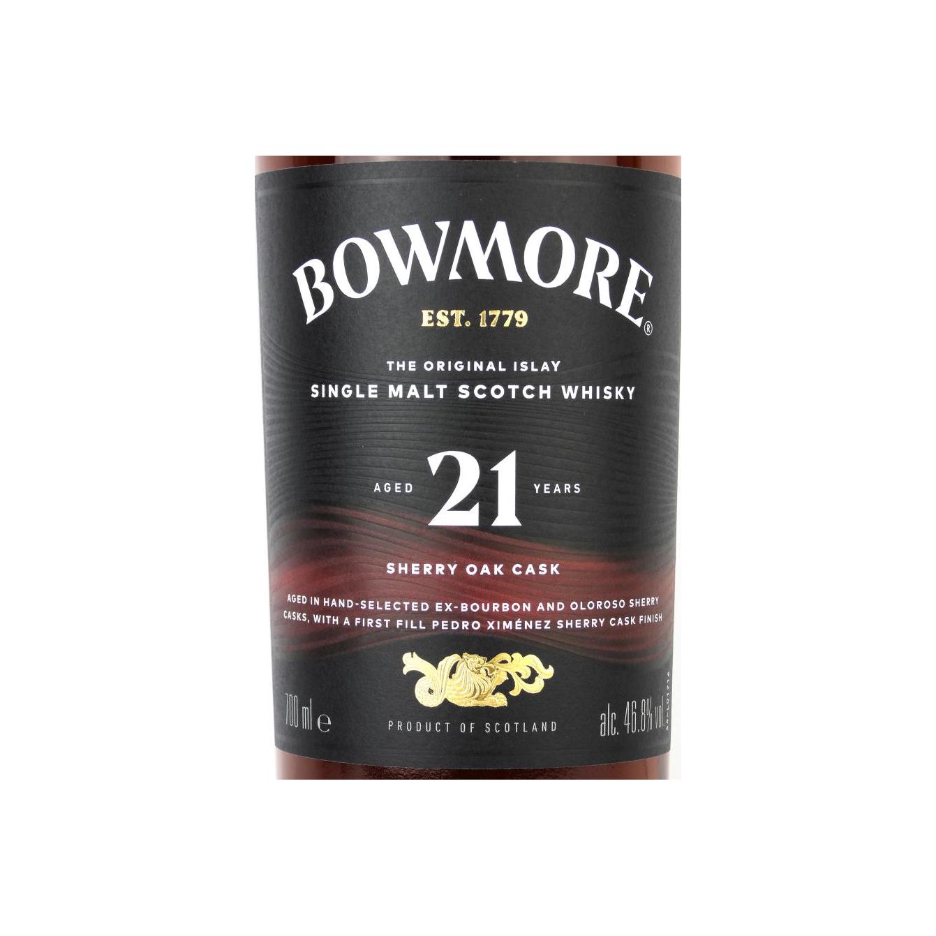 Bowmore 21 Years Single Malt Whisky 3