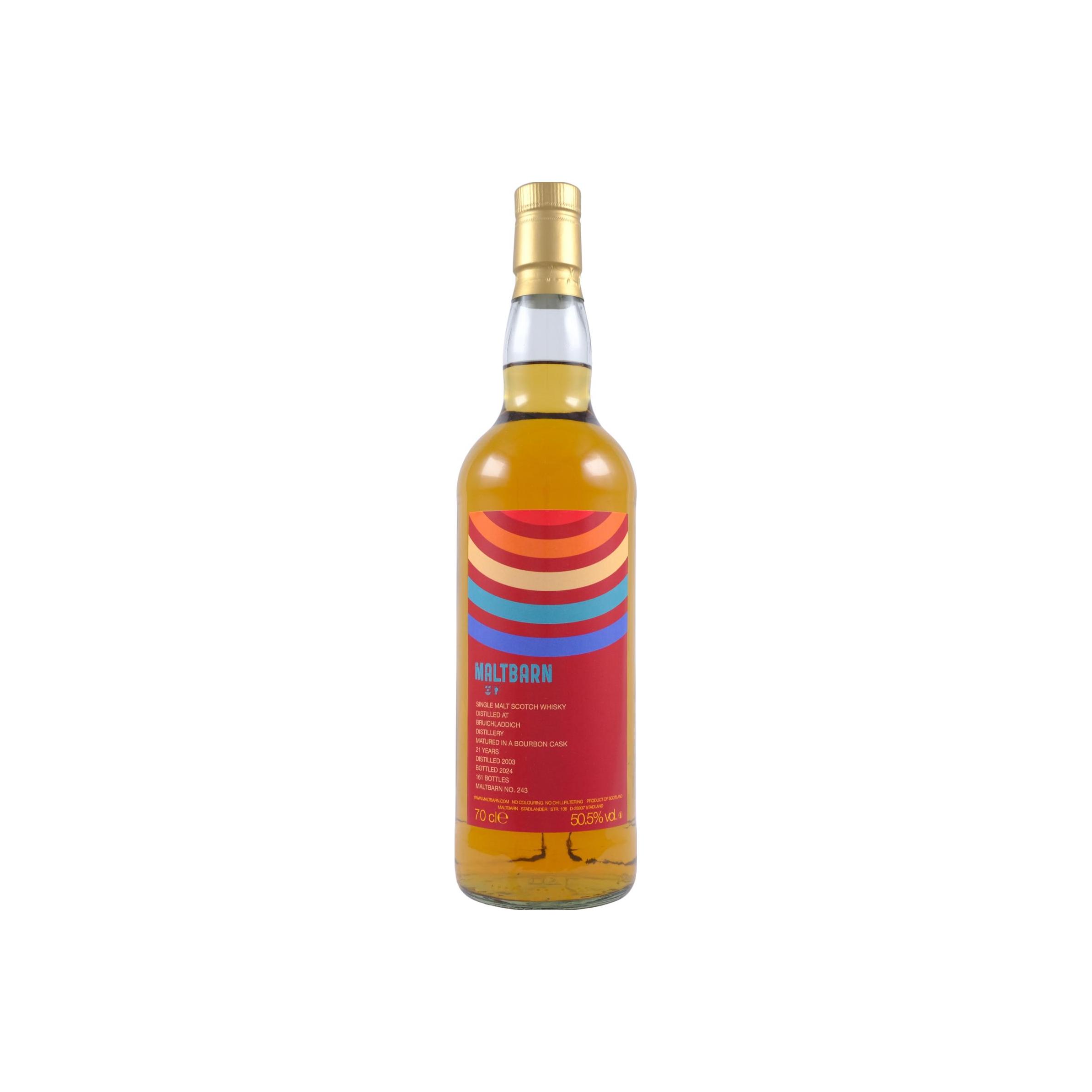 Bruichladdich 2002 21 Years Single Malt Whisky
