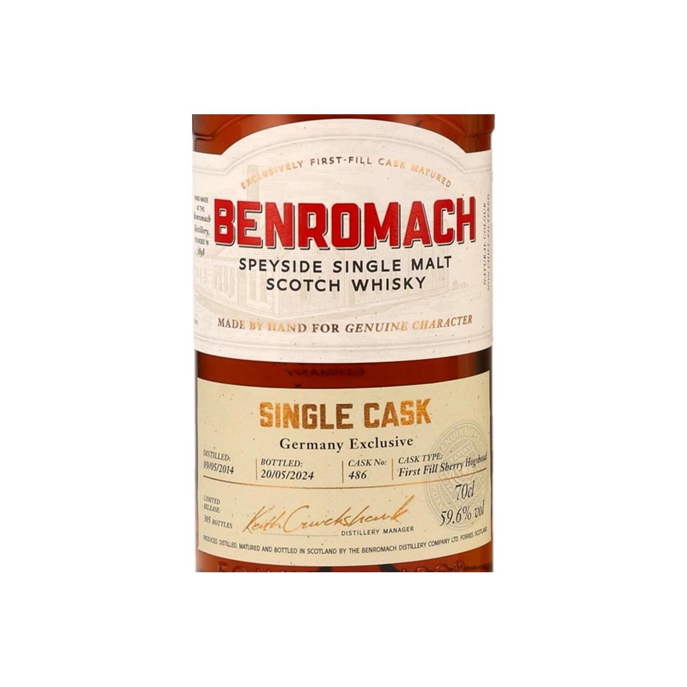 Benromach Single Cask 2014 Single Malt Whisky 3