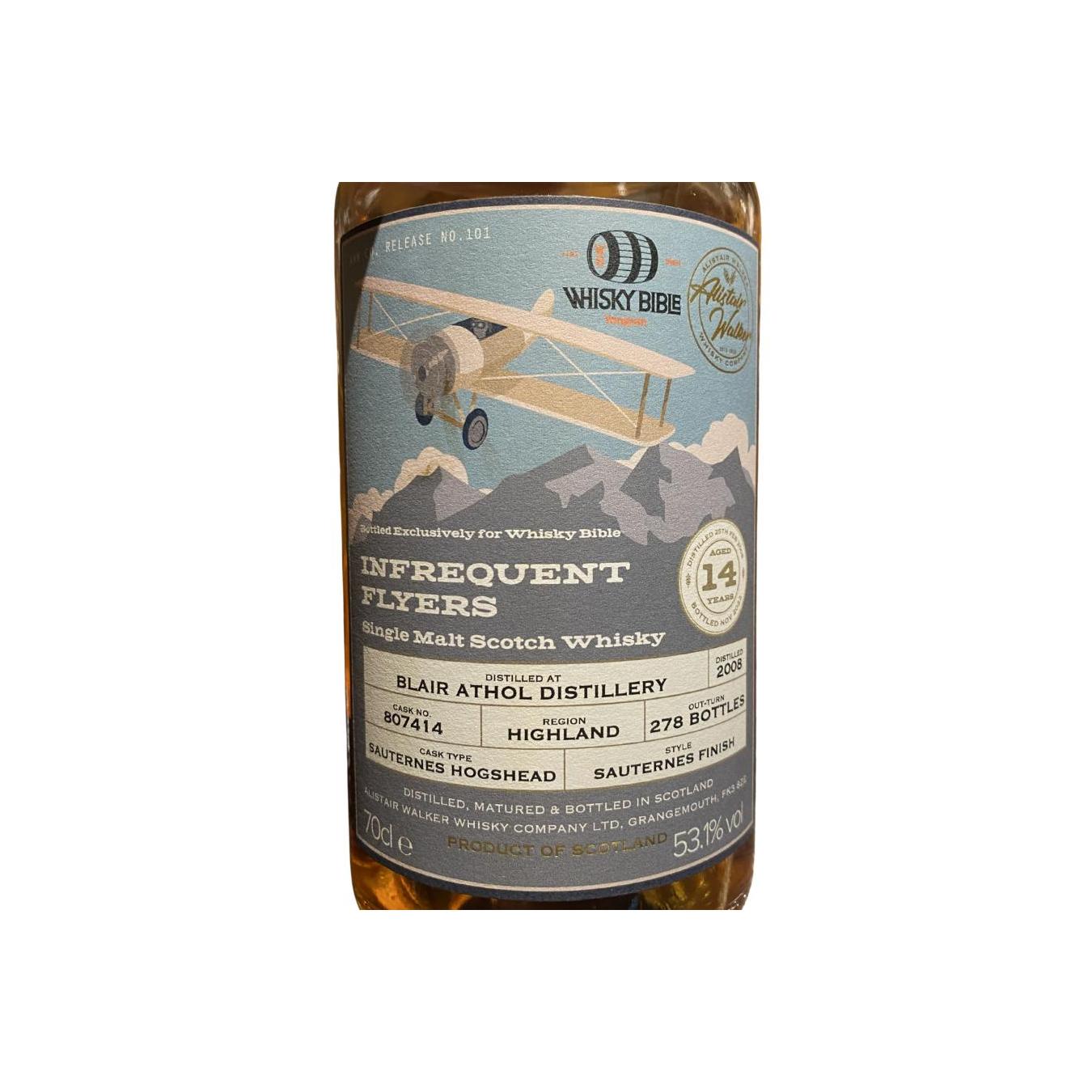Blair Athol 2008 14 Years Single Malt Whisky