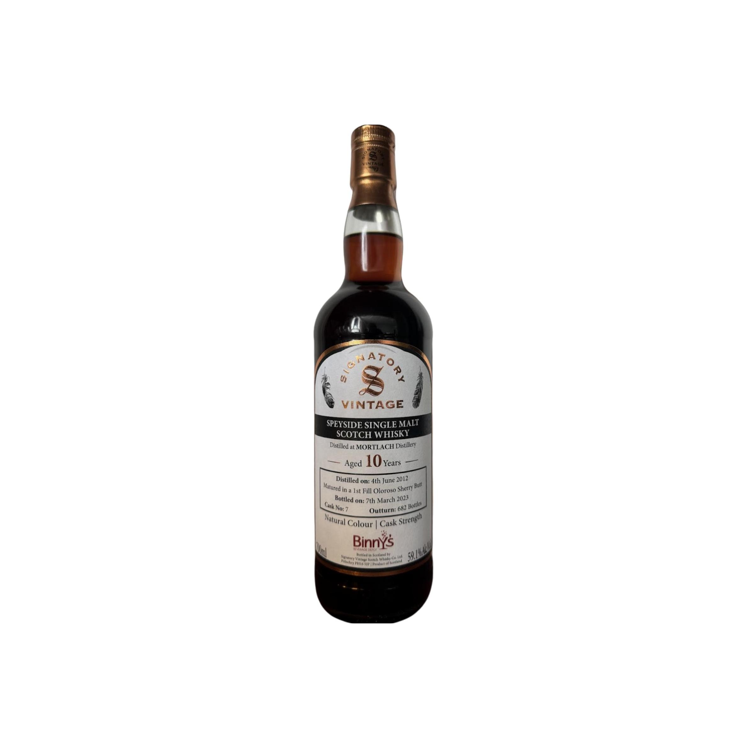 Mortlach 2012 10 Years Single Malt Whisky
