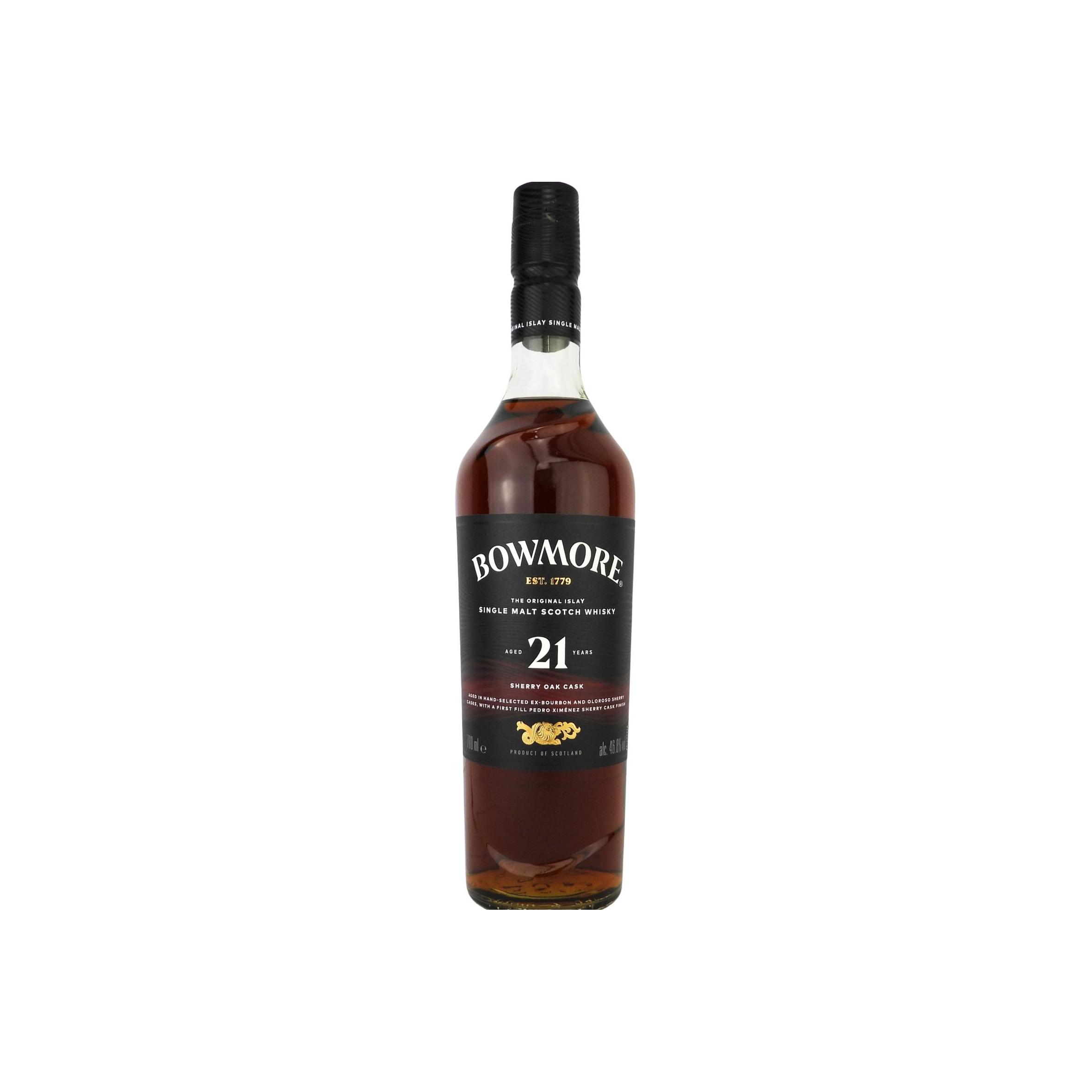 Bowmore 21 Years Single Malt Whisky