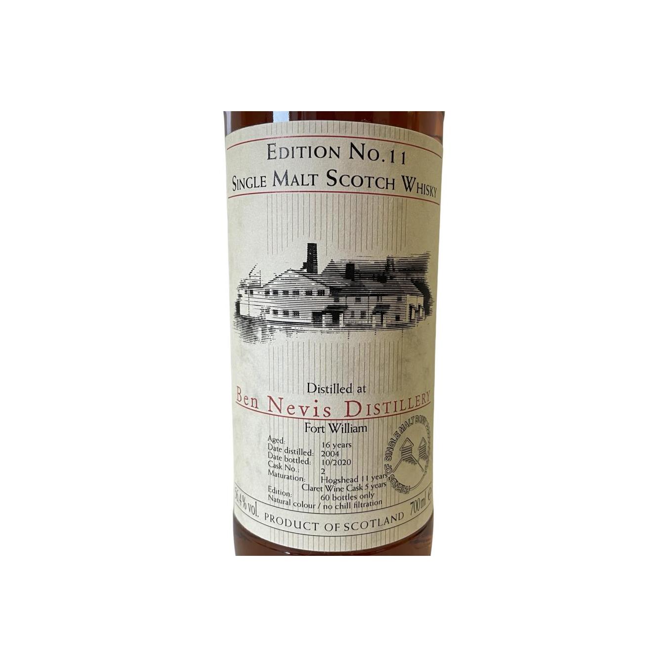 Ben Nevis 2004 16 Years Single Malt Whisky 2