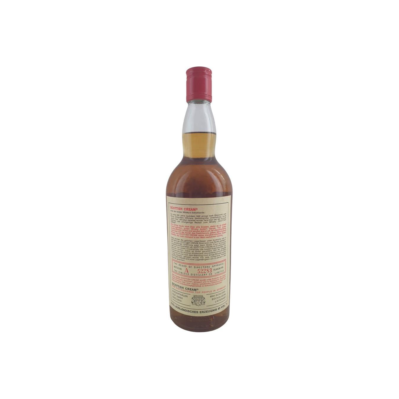 Scottish Cream Blended Scotch Whisky 2