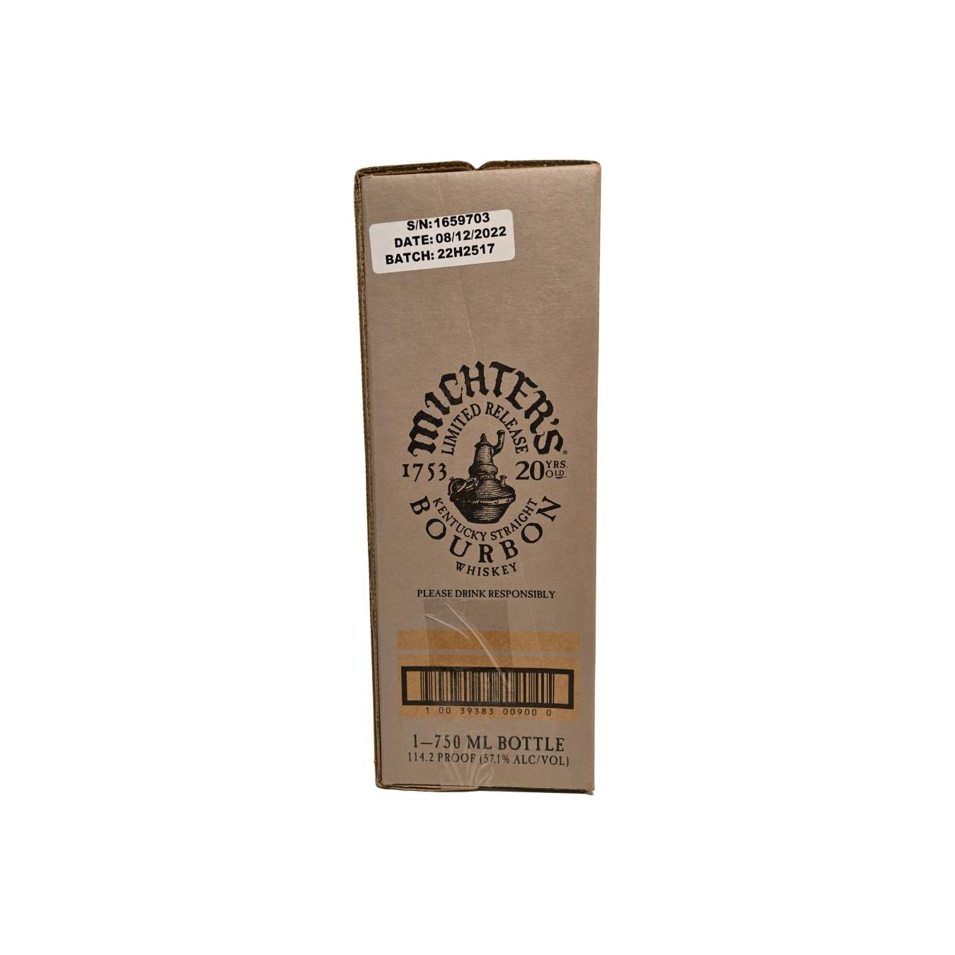 Michter's 20 Years Bourbon Whisky 2