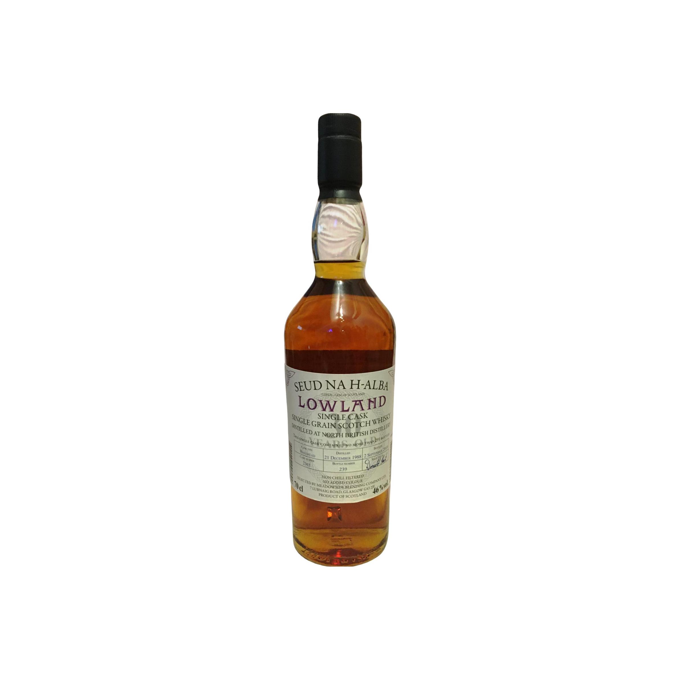 North British 1988 30 Years Single Grain Whisky