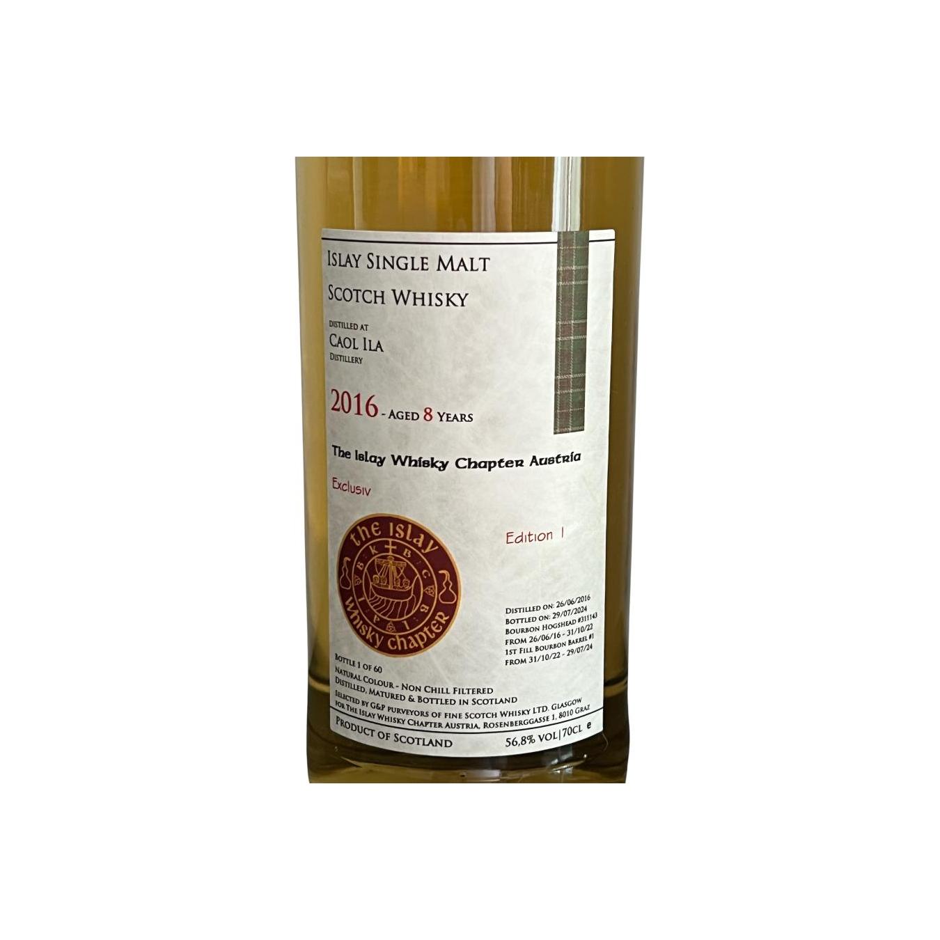 Caol Ila 2016 8 Years Single Malt Whisky 2