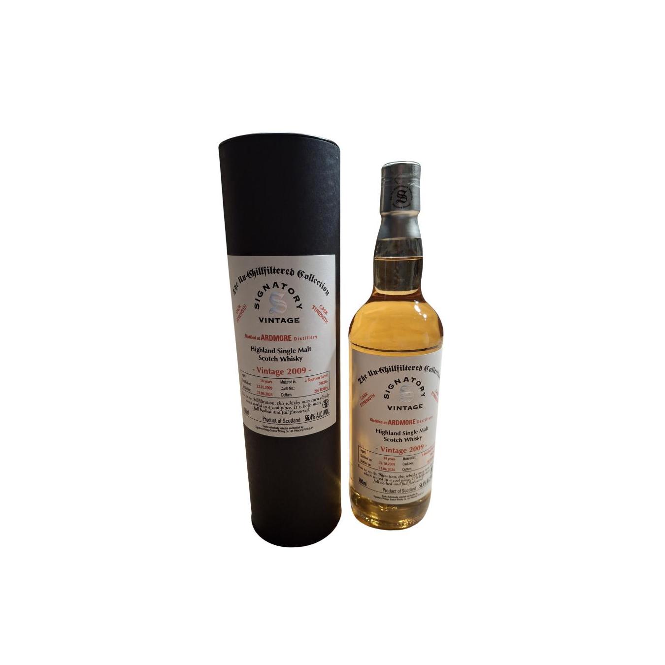 Ardmore The Un-Chillfiltered Collection 2009 14 Years Single Malt Whisky 2