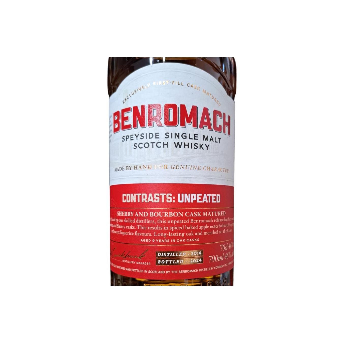 Benromach 2014 9 Years Single Malt Whisky