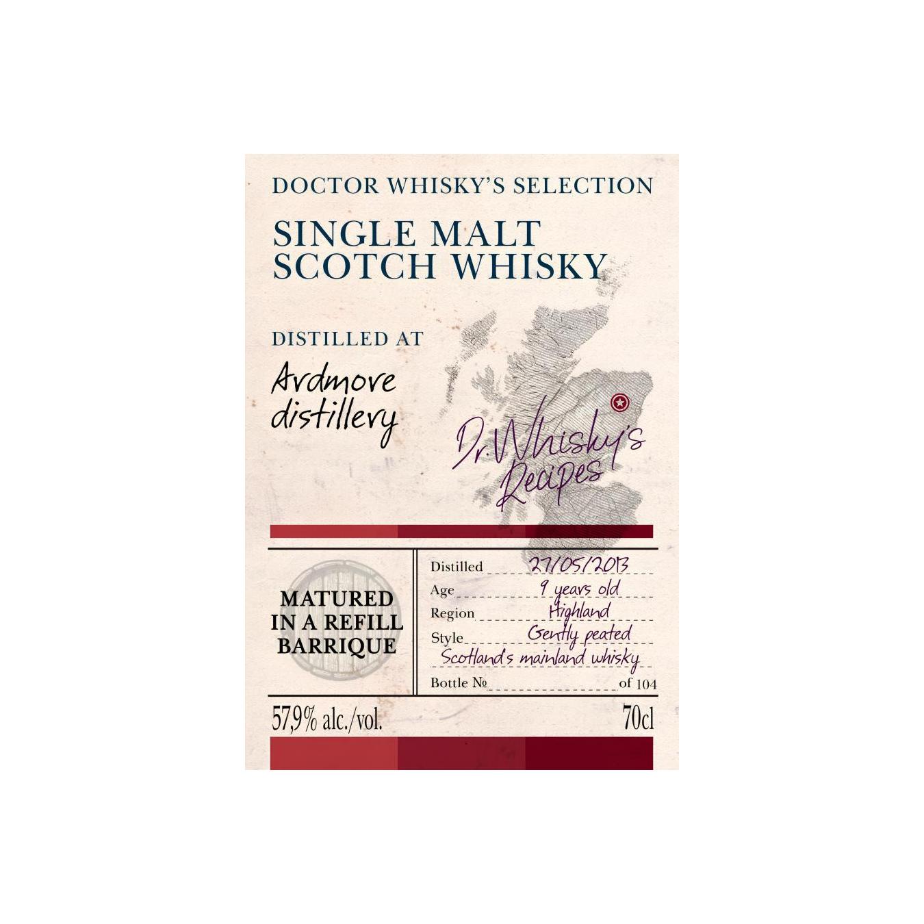 Ardmore 2013 9 Years Single Malt Whisky 2