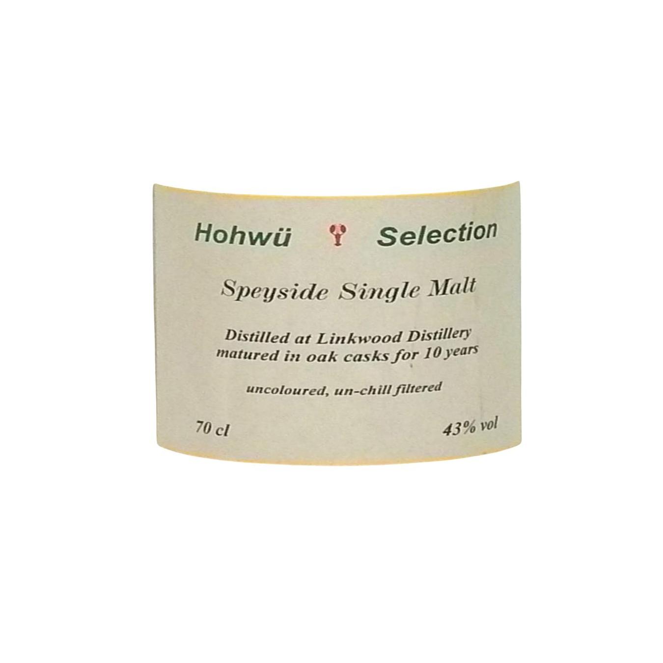 Linkwood 10 Years Single Malt Whisky 2