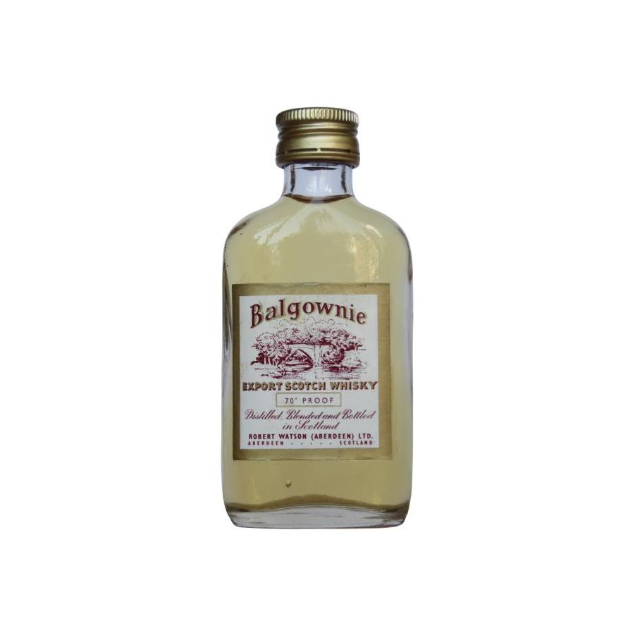 Balgownie Export Scotch Whisky