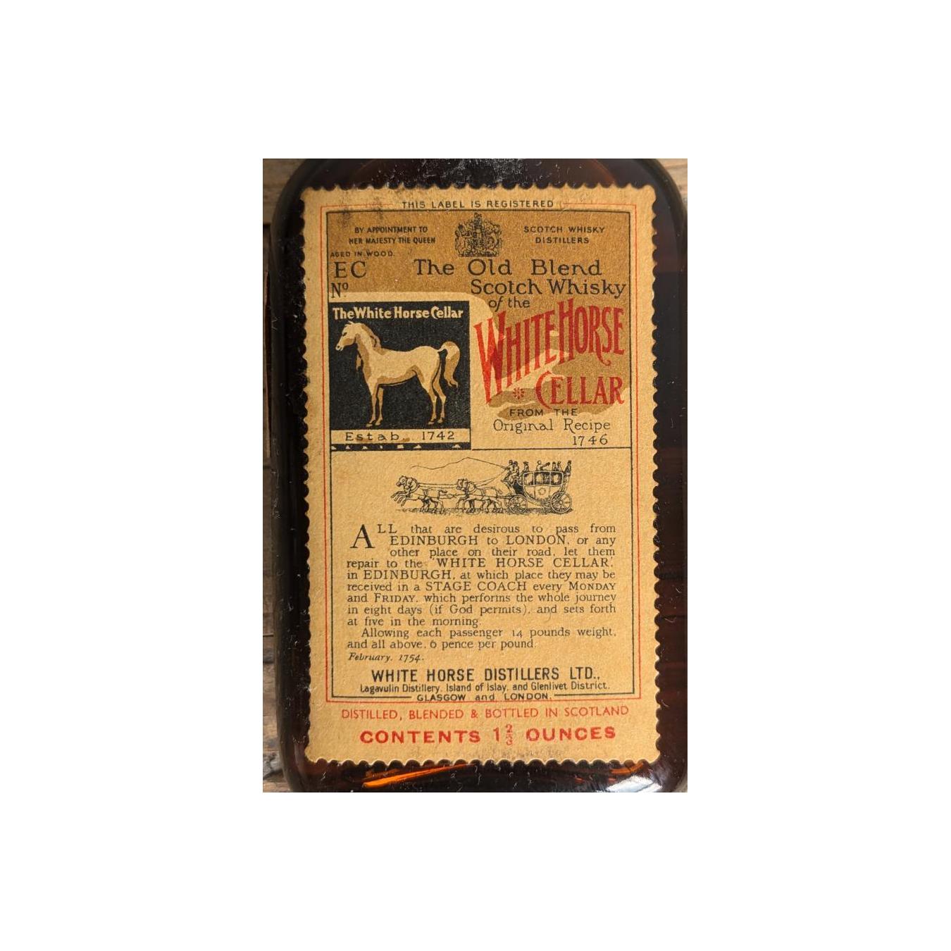 White Horse The Old Blend Scotch Whisky of the White Horse Cellar 2