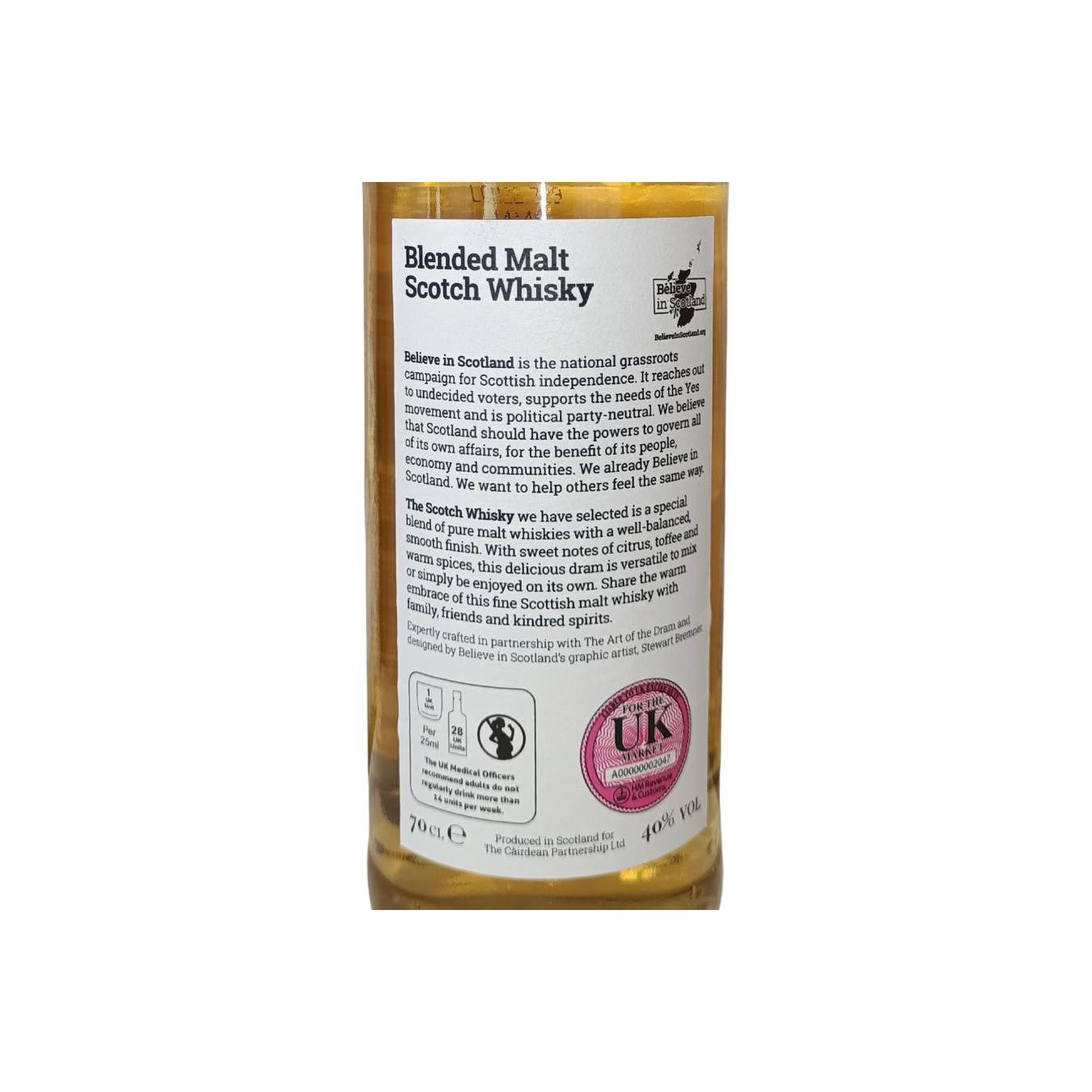 Blended Malt Scotch Whisky Believe In Scotland 2
