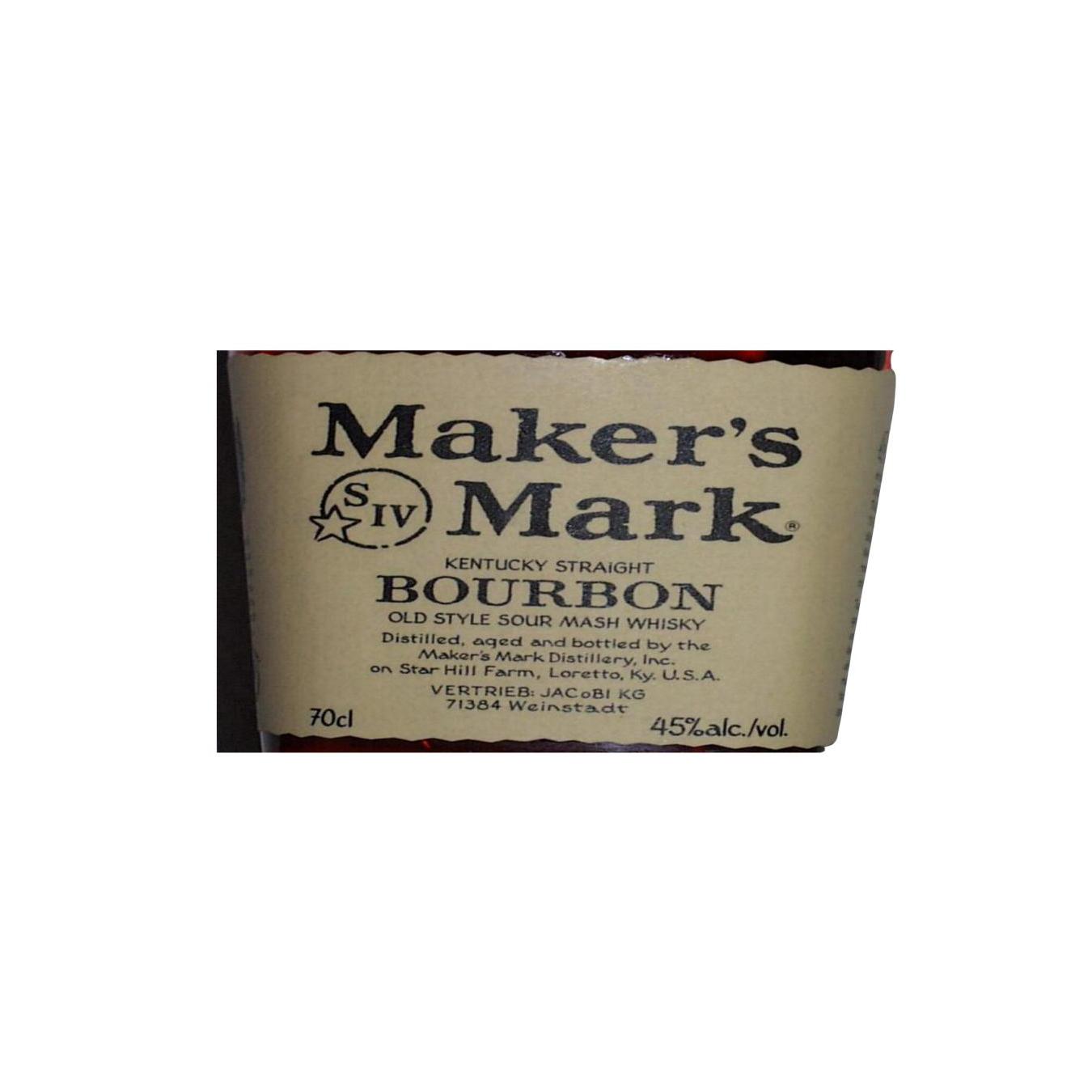 Maker's Mark Bourbon Whisky 3
