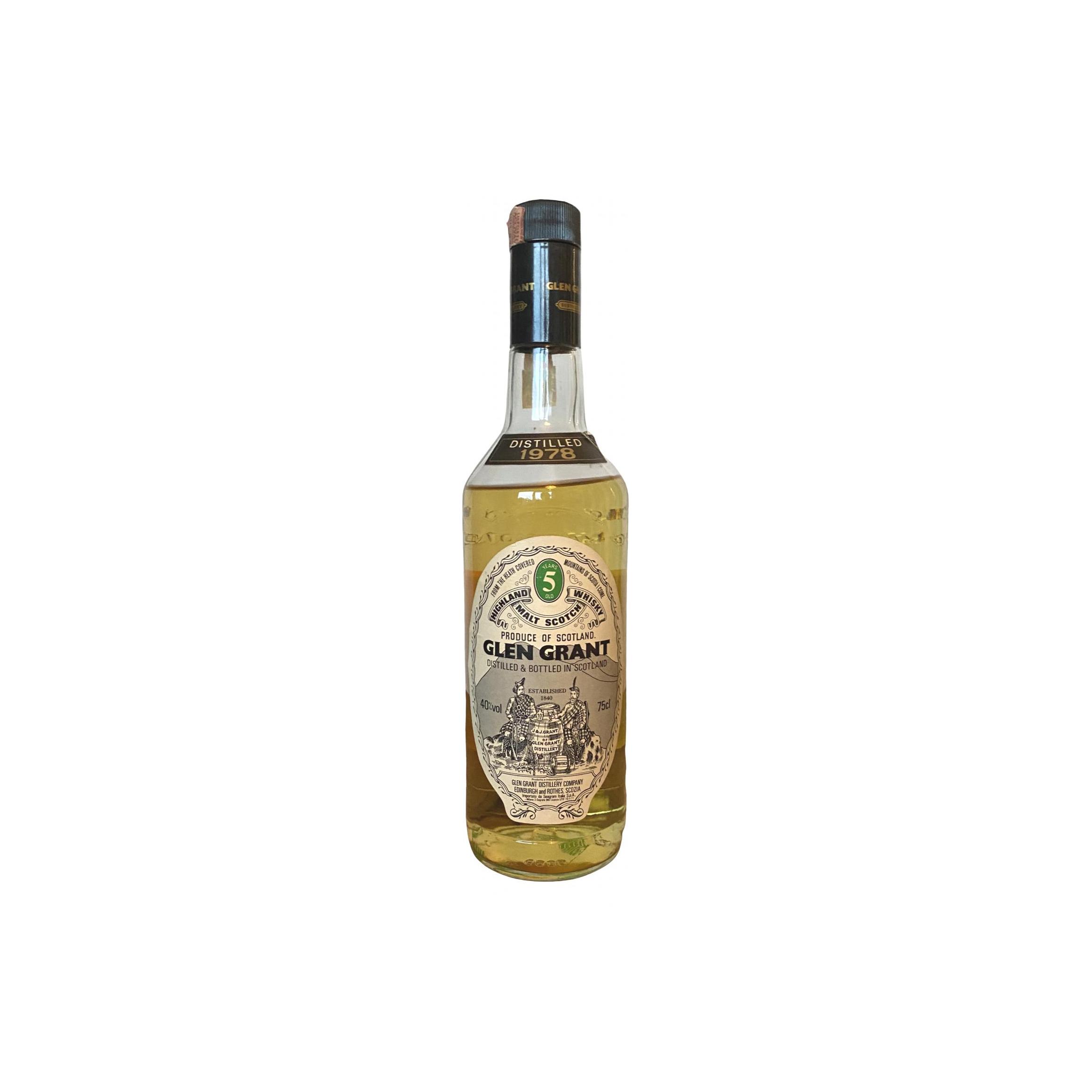 Glen Grant 1978 5 Years Single Malt Whisky