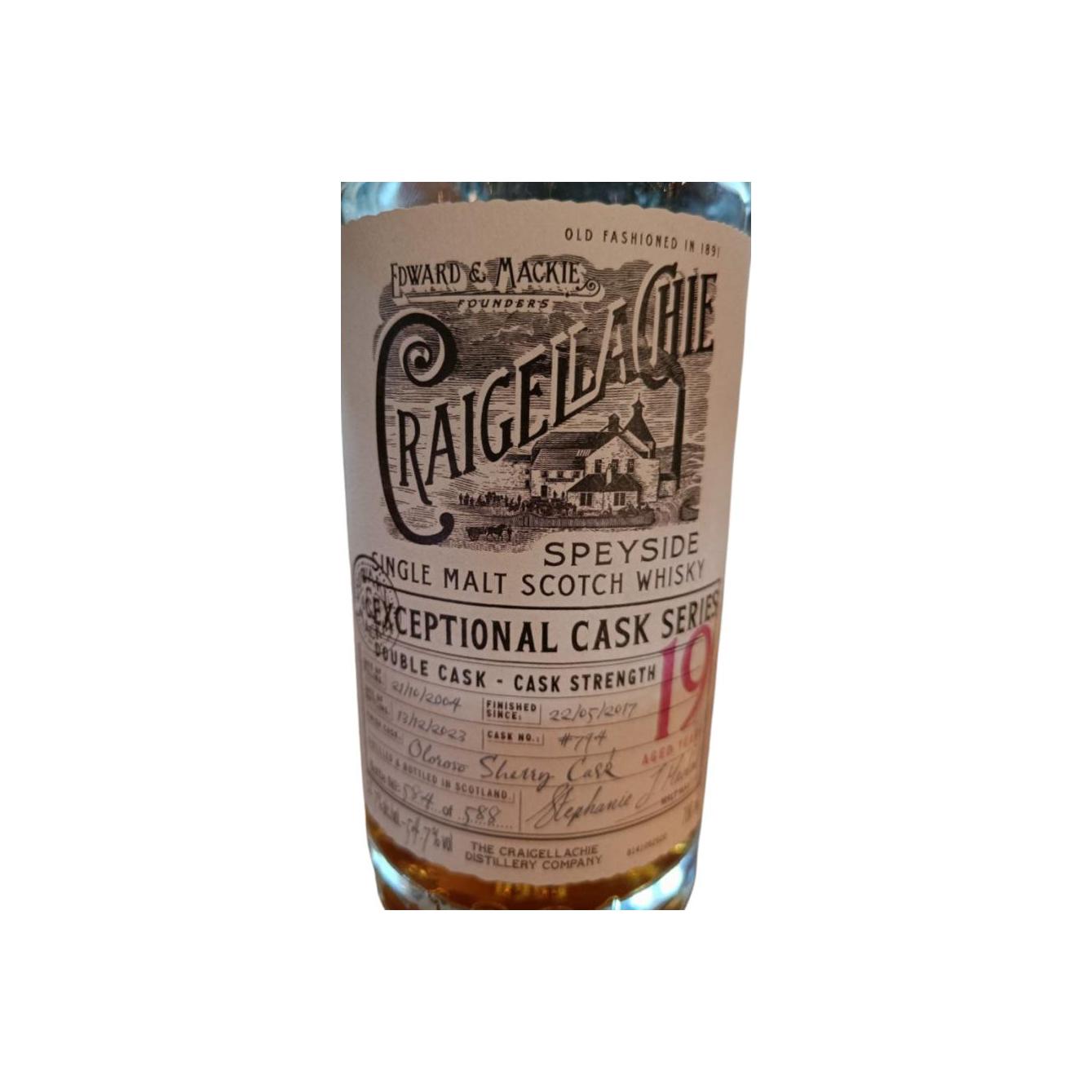 Craigellachie 2004 19 Years Single Malt Whisky
