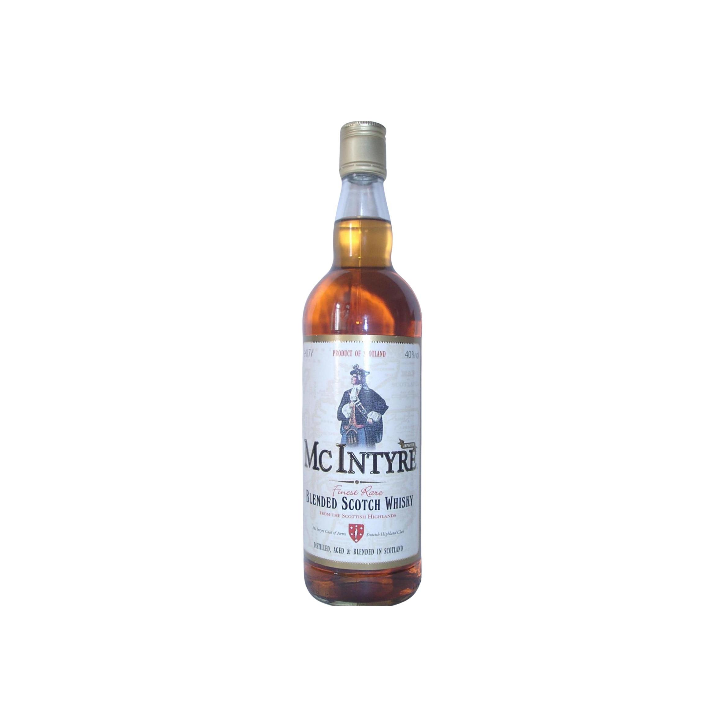 Mc Intyre Finest Rare Blended Scotch Whisky