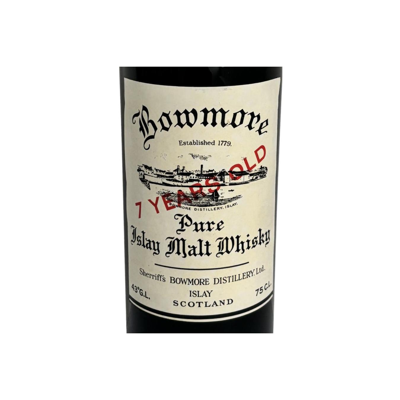 Bowmore 7 Years Single Malt Whisky 2