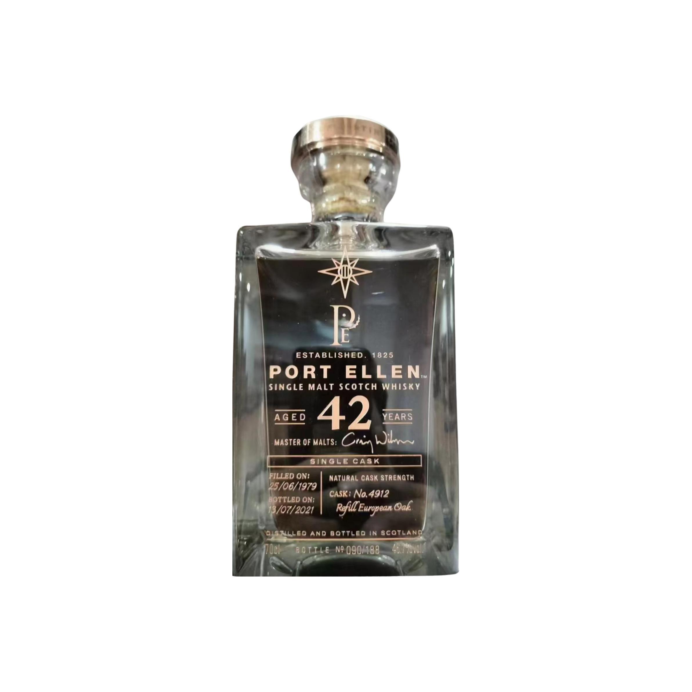 Port Ellen Single Cask 1979 42 Years Single Malt Whisky
