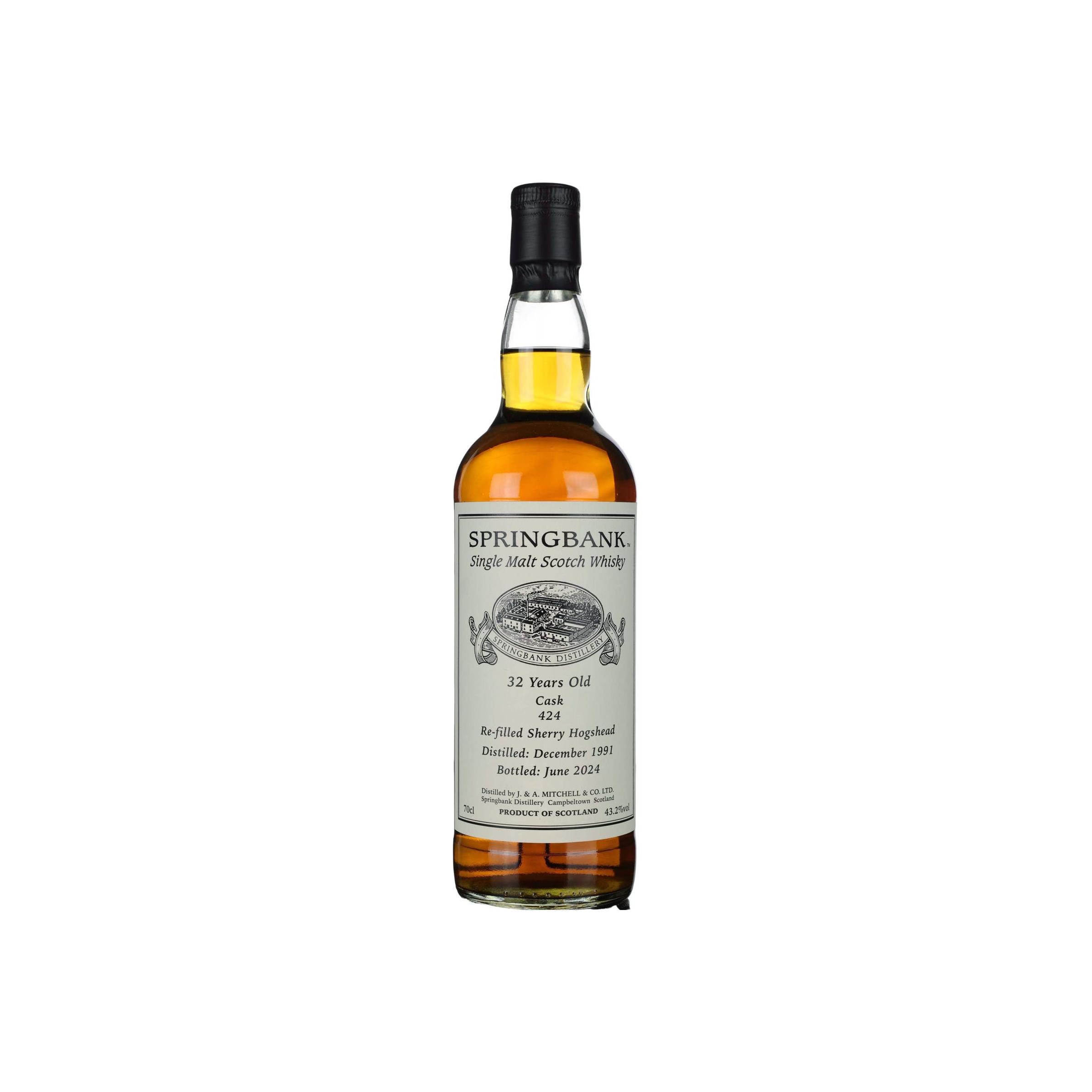 Springbank Private Bottling 1991 32 Years Single Malt Whisky