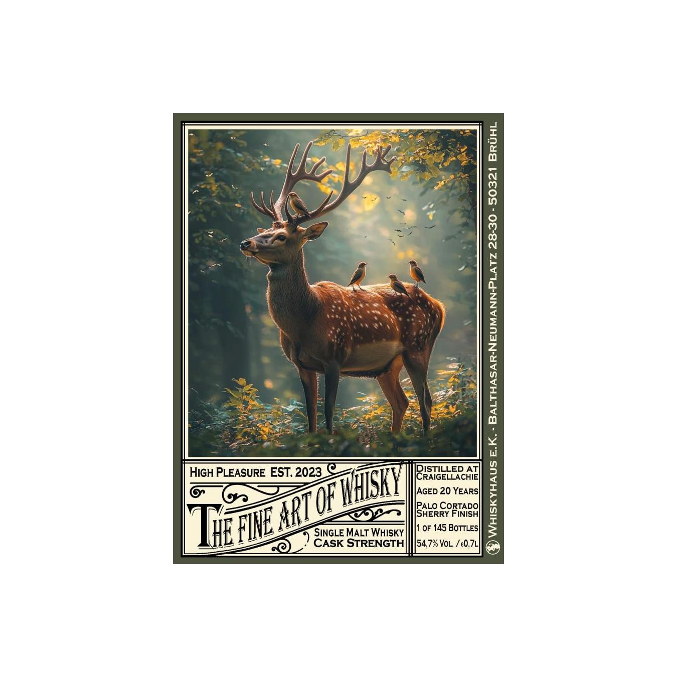 Craigellachie 20 Years Single Malt Whisky