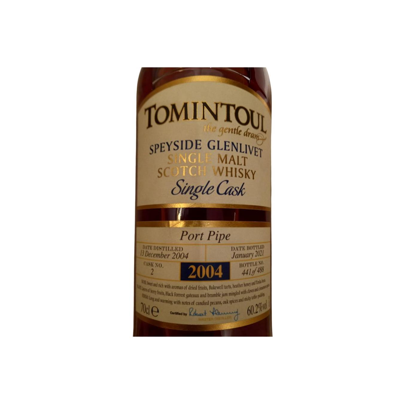 Tomintoul Single Cask 2004 Single Malt Whisky