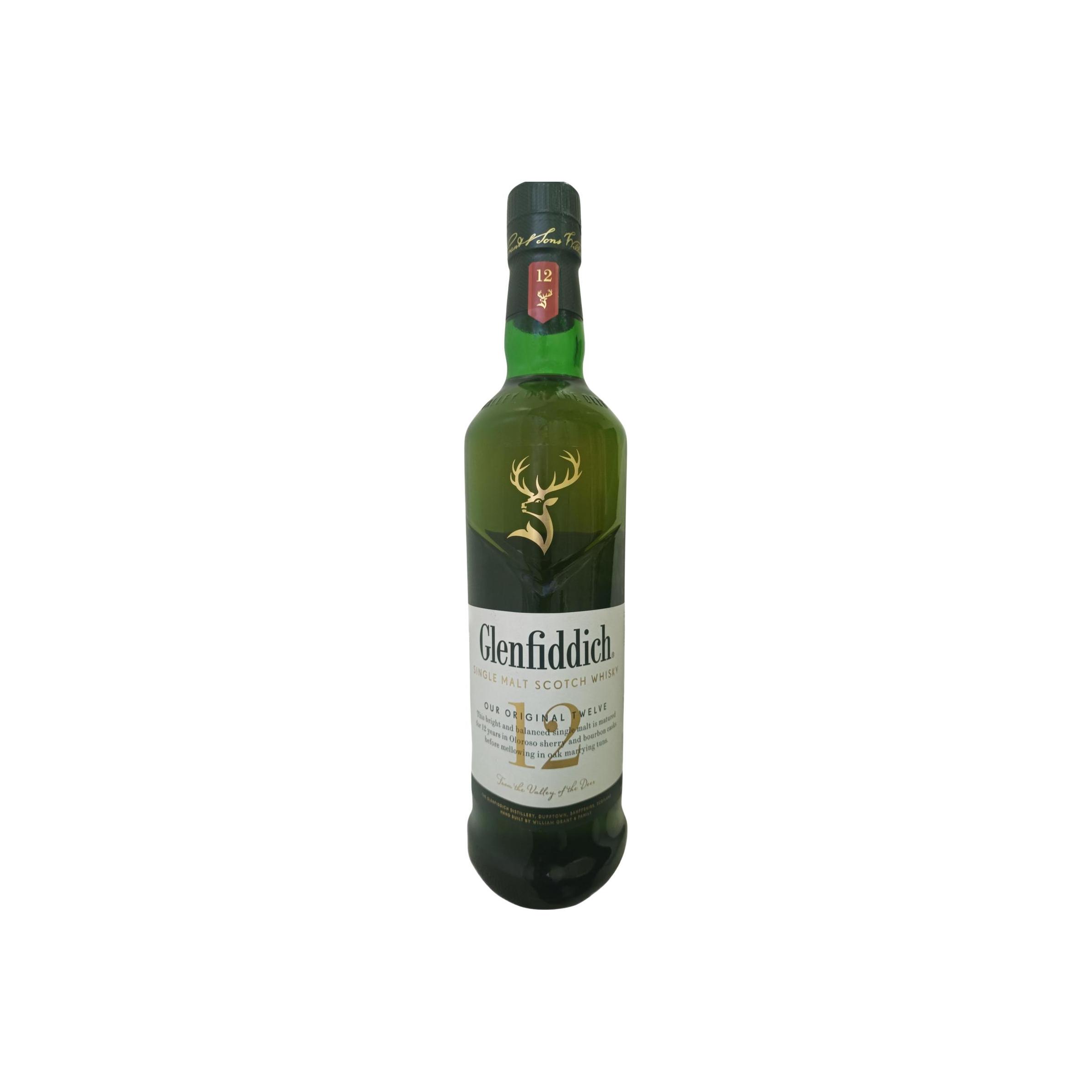Glenfiddich 12 Years Single Malt Whisky