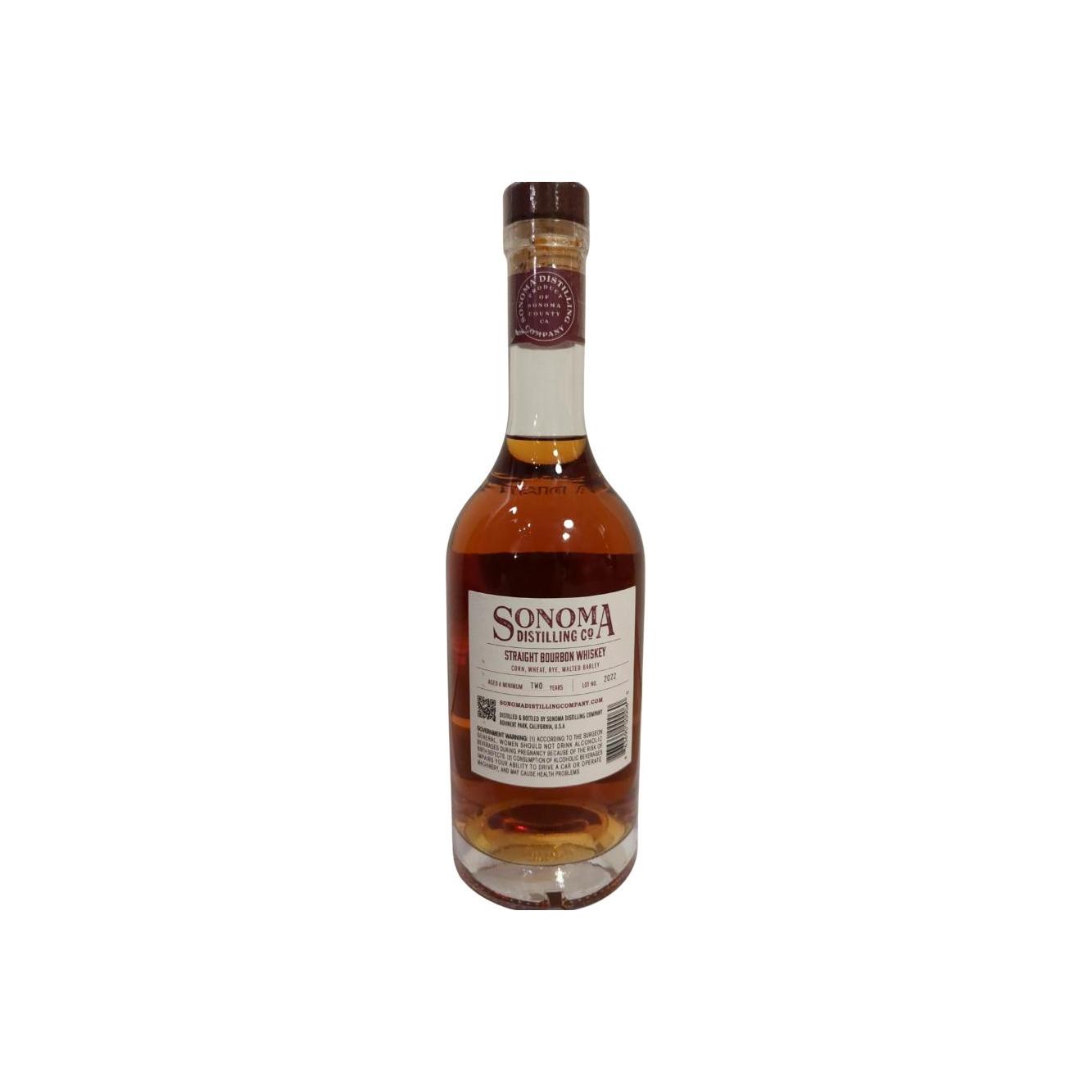 Sonoma County Straight Bourbon Whiskey 2