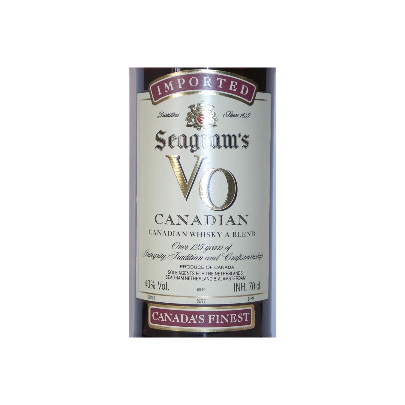 Seagram's VO Canadian 3