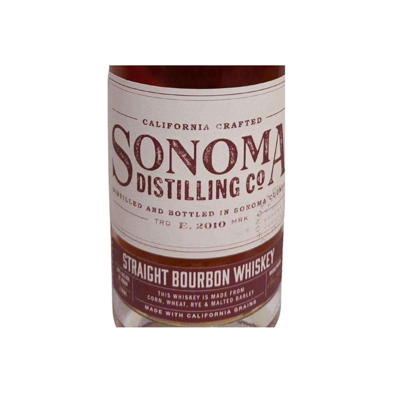 Sonoma County Straight Bourbon Whiskey 3