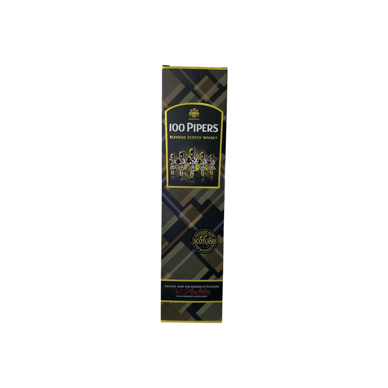 100 Pipers Blended Scotch Whisky 3