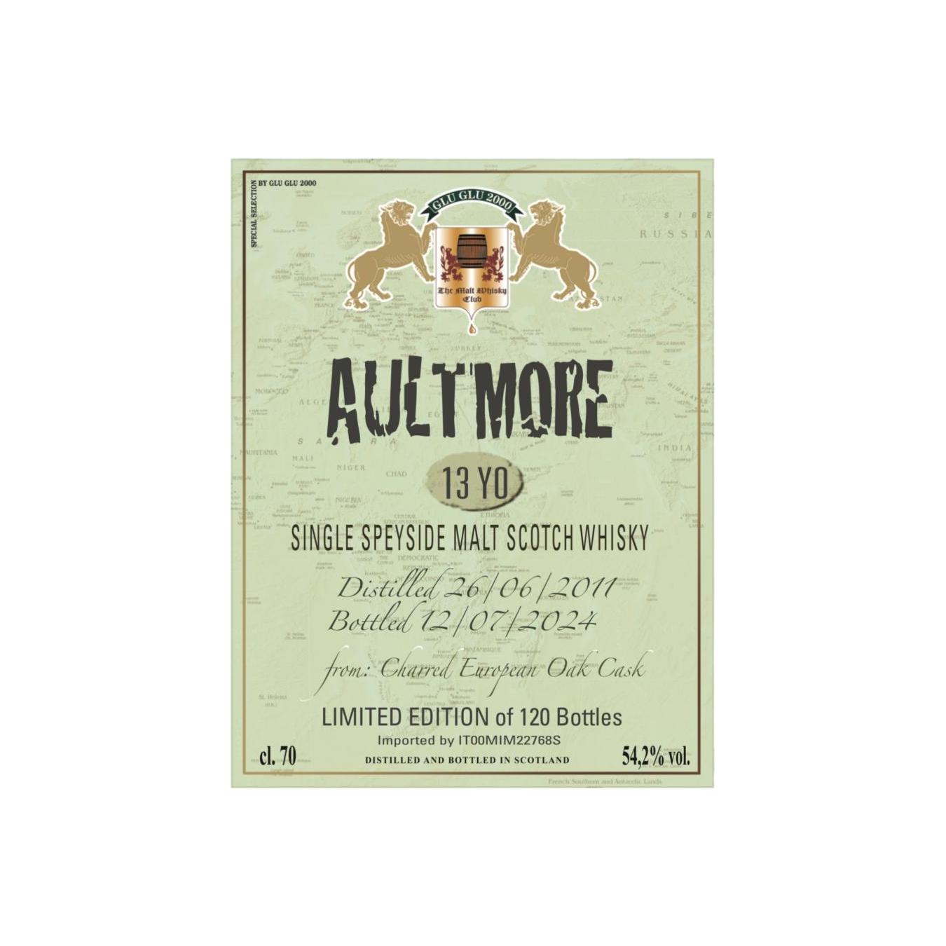 Aultmore 2011 13 Years Single Malt Whisky 2