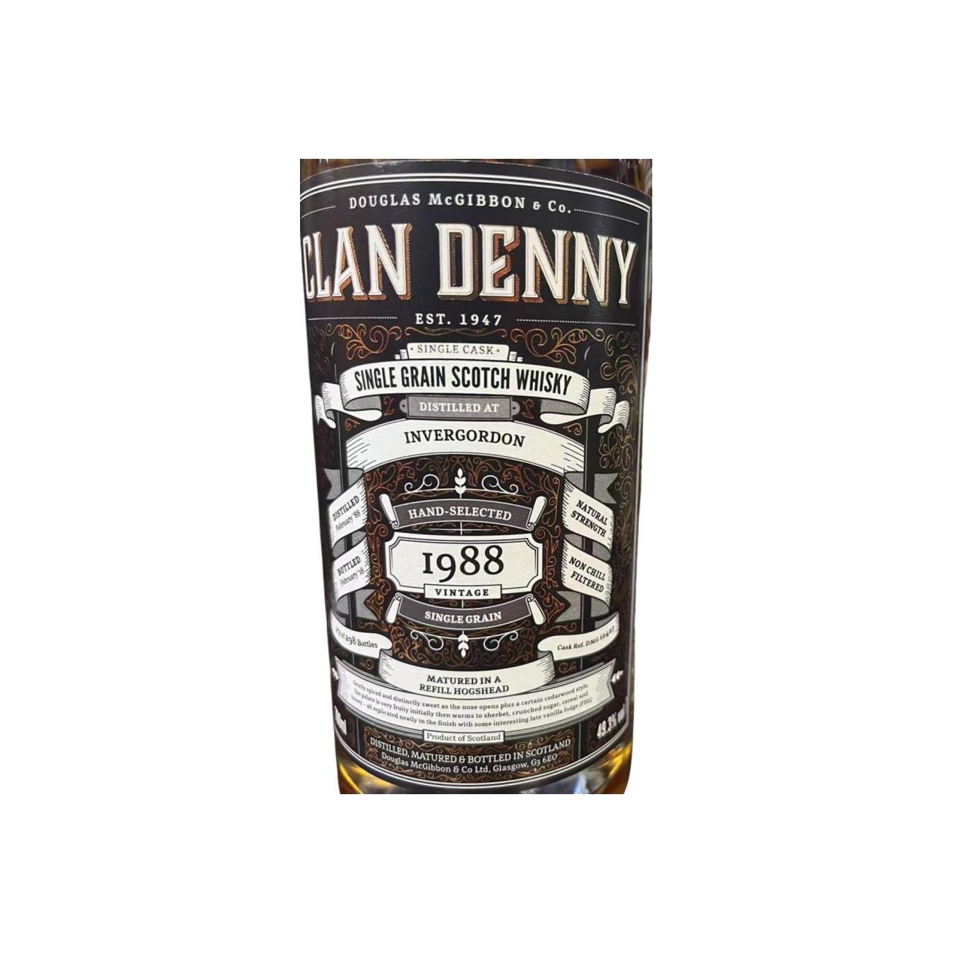 Invergordon 1988 Single Grain Whisky