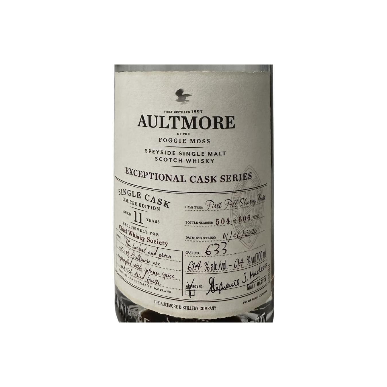 Aultmore 11 Years Single Malt Whisky