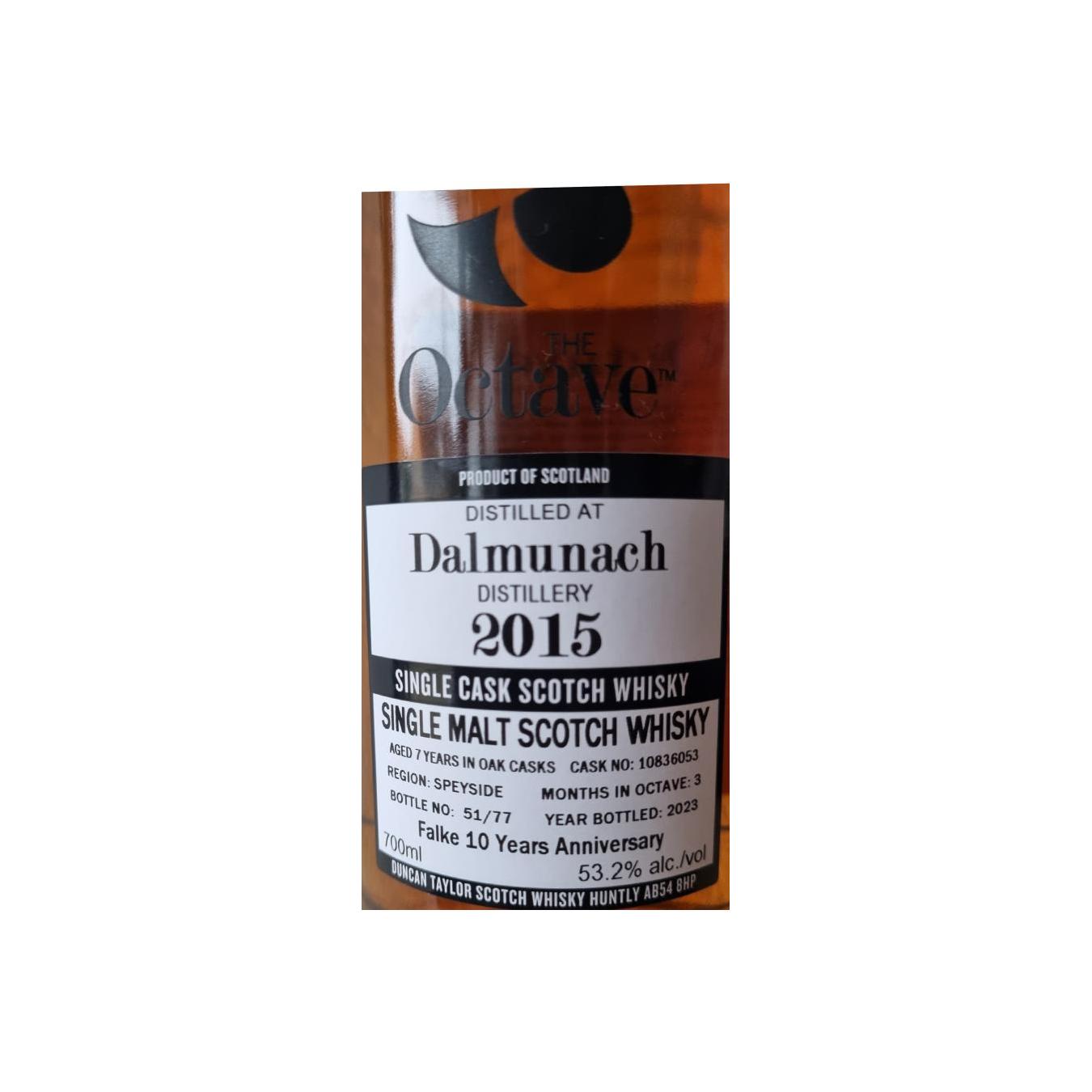 Dalmunach 2015 8 Years Single Malt Whisky 2