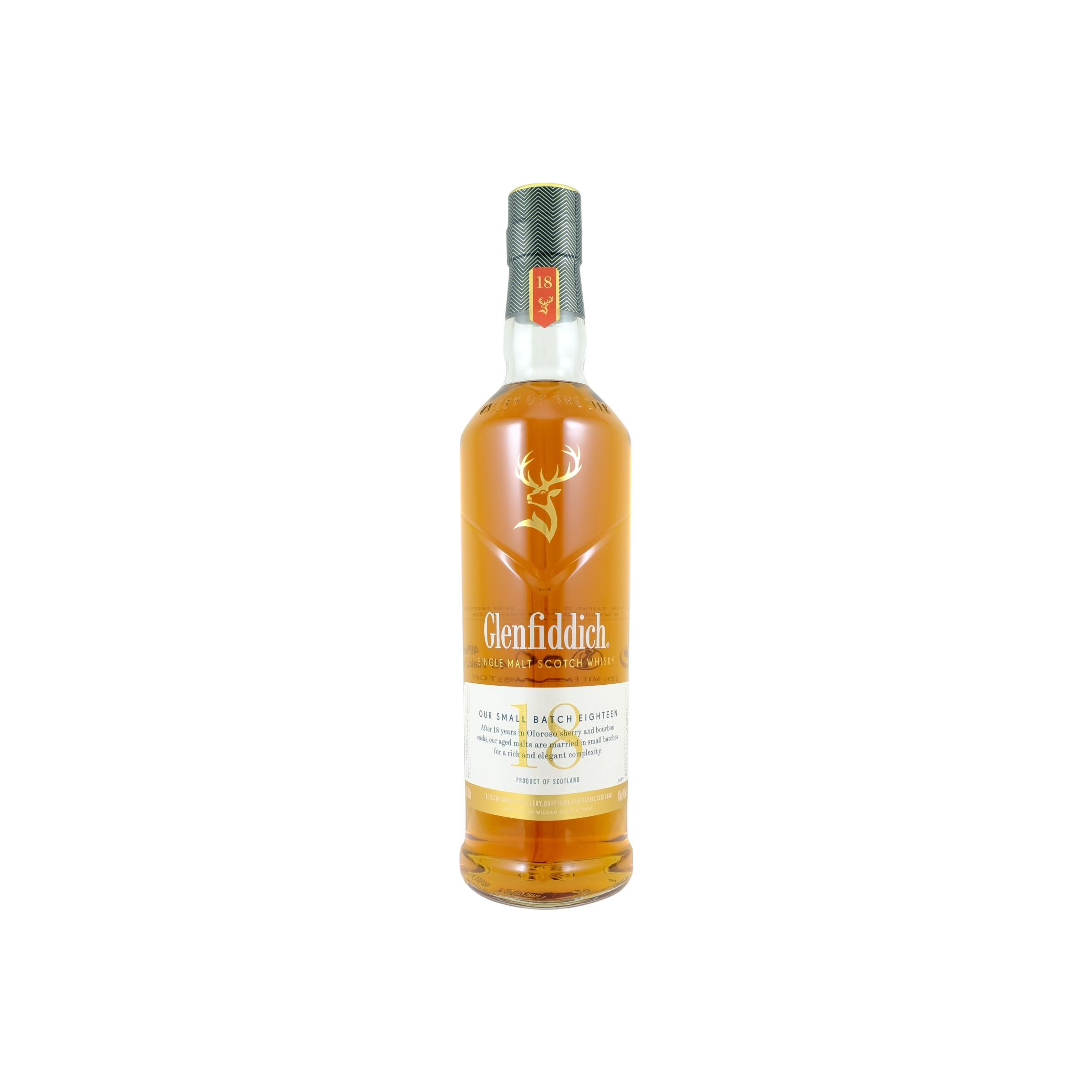 Glenfiddich 18 Years Single Malt Whisky
