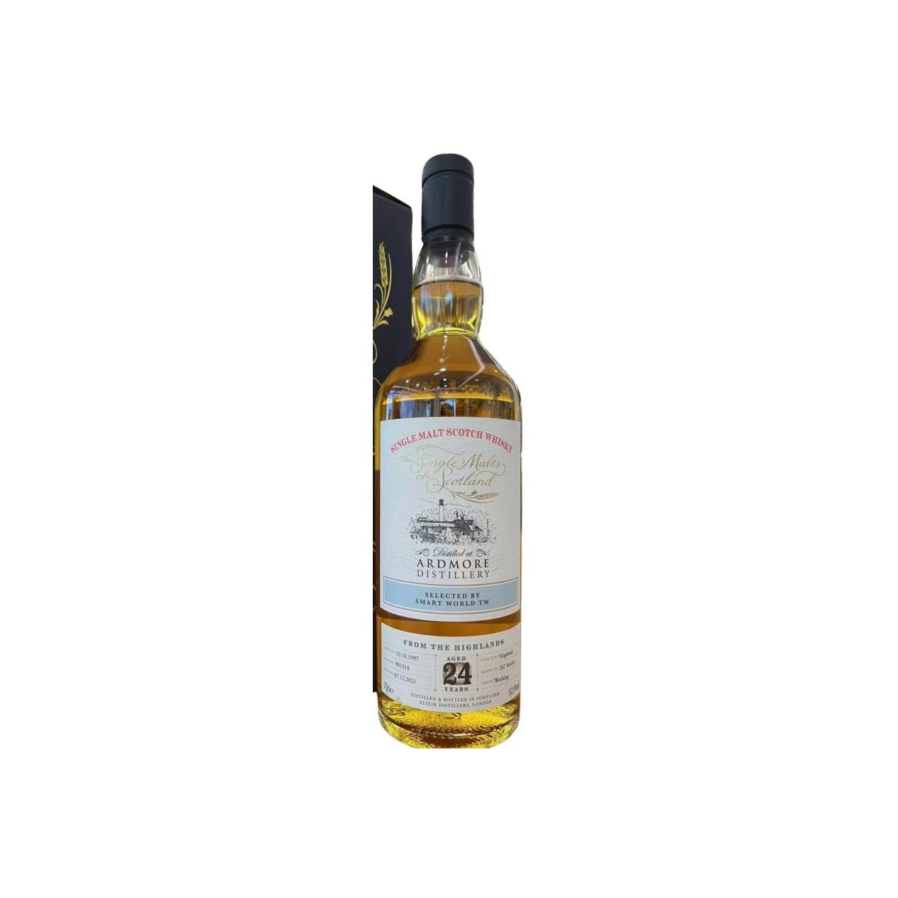 Ardmore The Single Malts of Scotland 1997 24 Years Single Malt Whisky