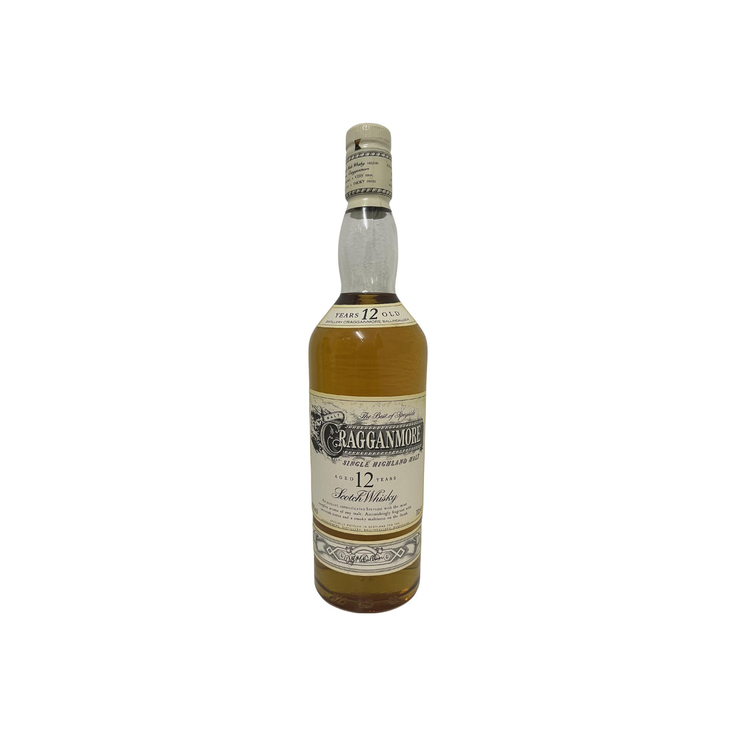 Cragganmore 12 Years Single Malt Whisky