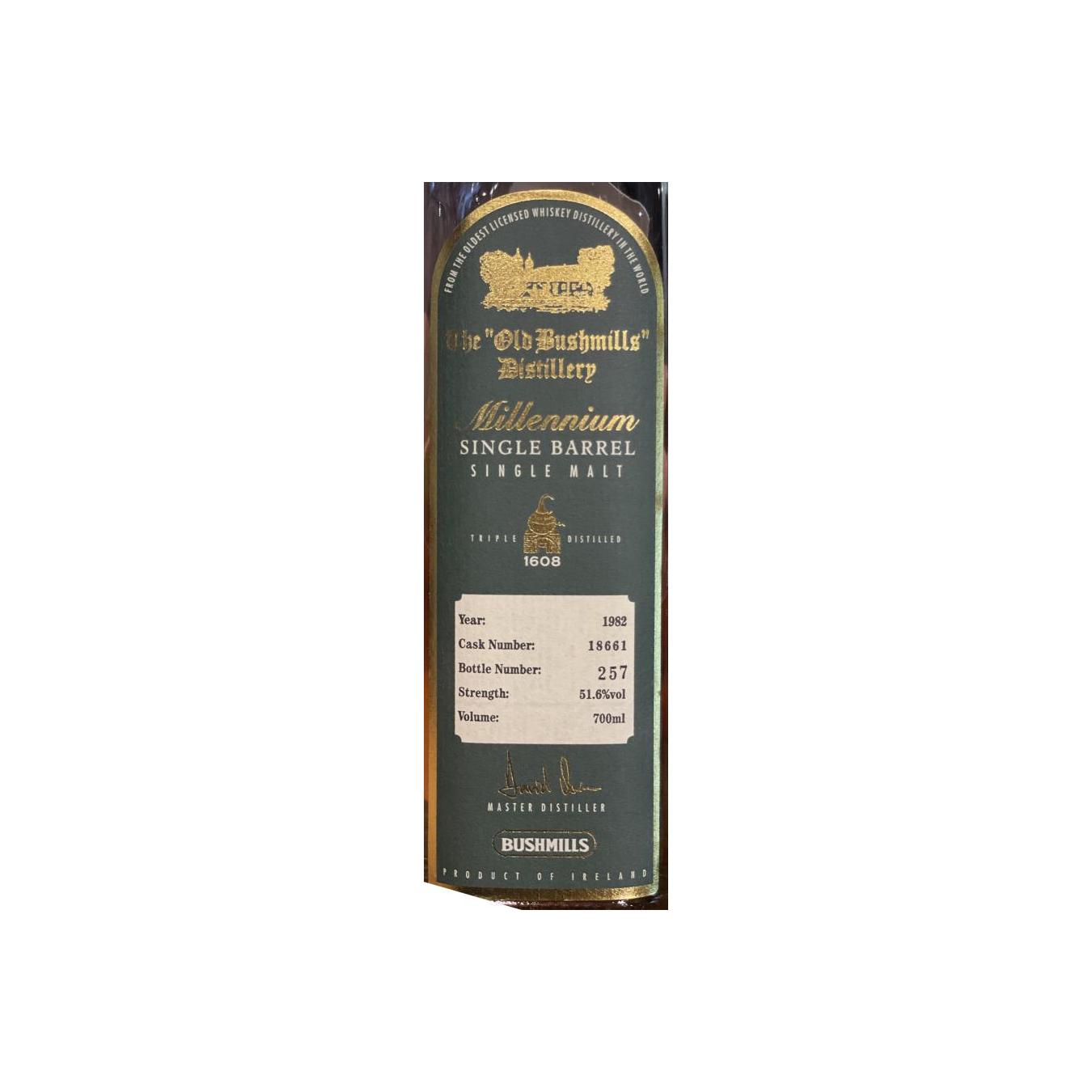 Bushmills 1982 Single Malt Whisky
