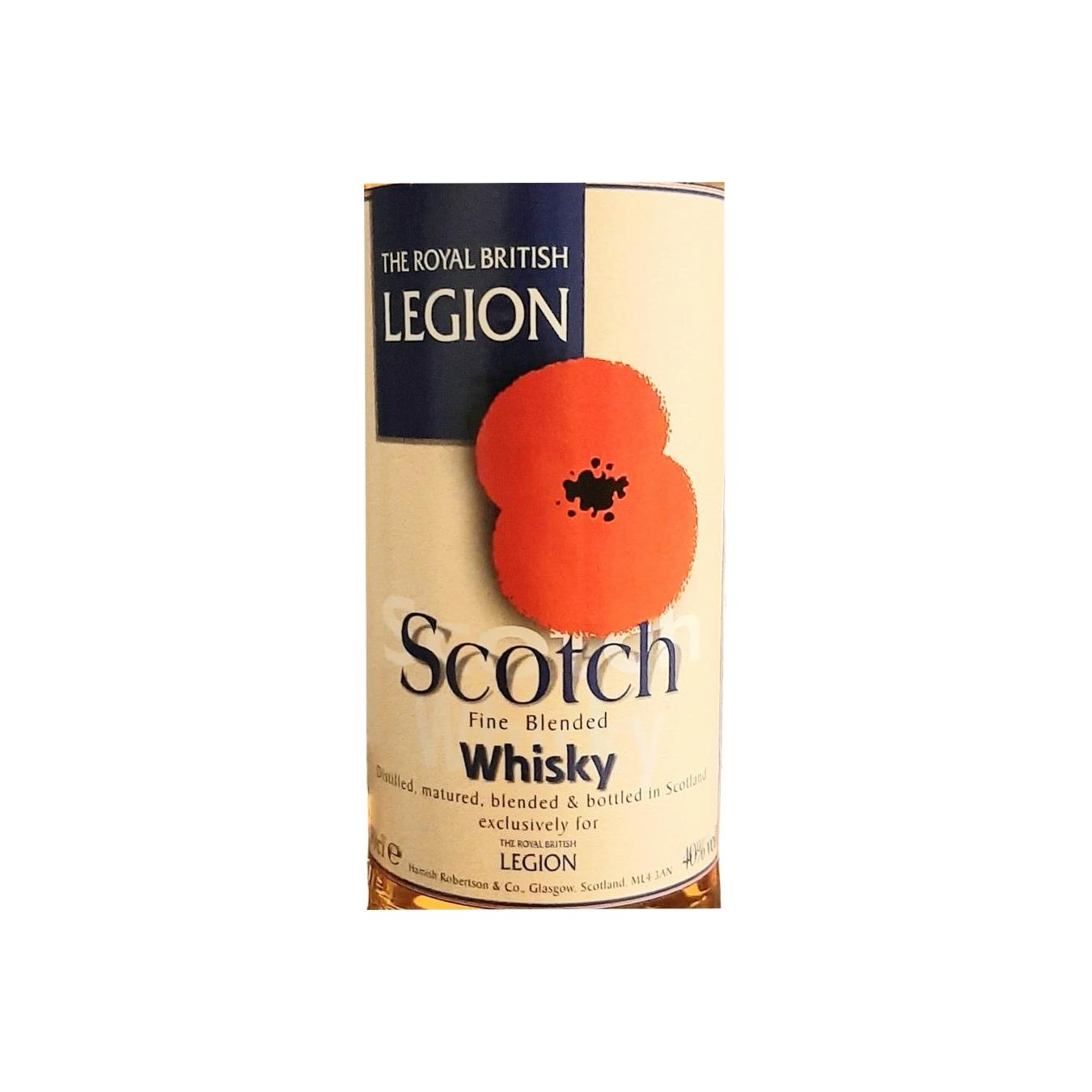 The Royal British Legion Scotch Fine Blended Whisky 3