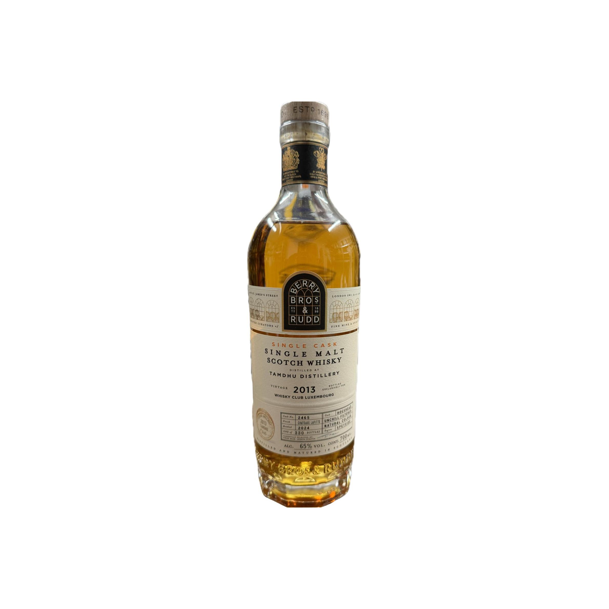 Tamdhu Single Cask 2013 Single Malt Whisky